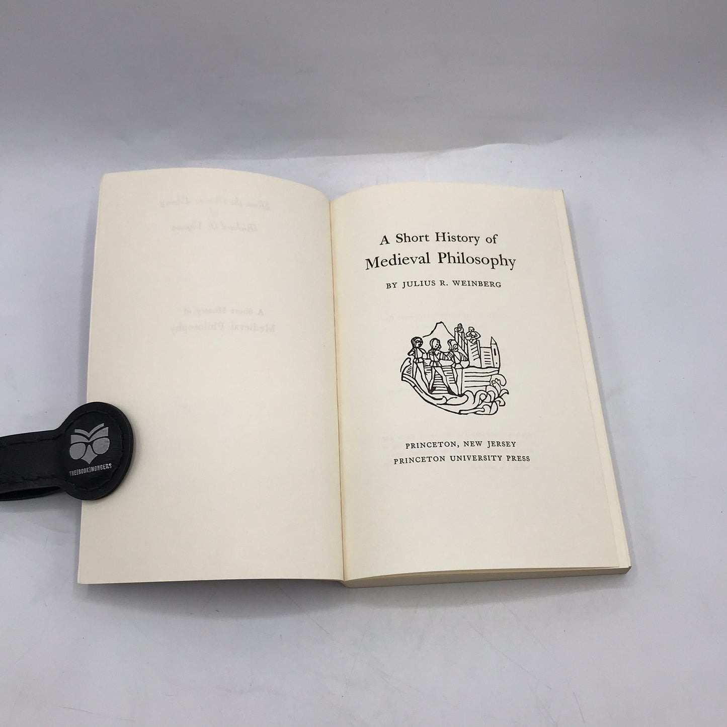 A Short History of Medieval Philosophy Julius R Weinberg Schools of Thought 1964
