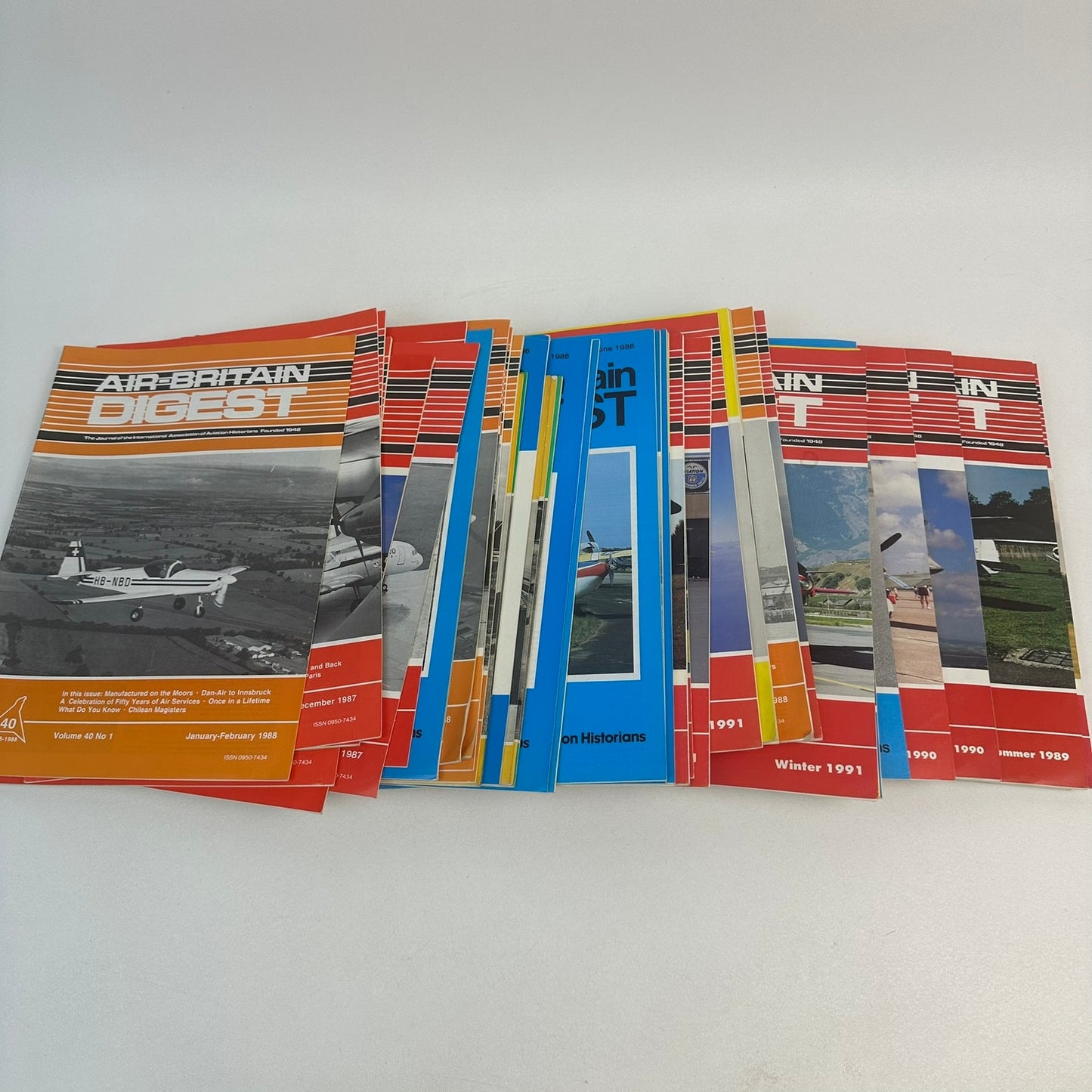 Air Britain Digest Magazines Lot of 54 Aviation Aircraft Technology Engineering