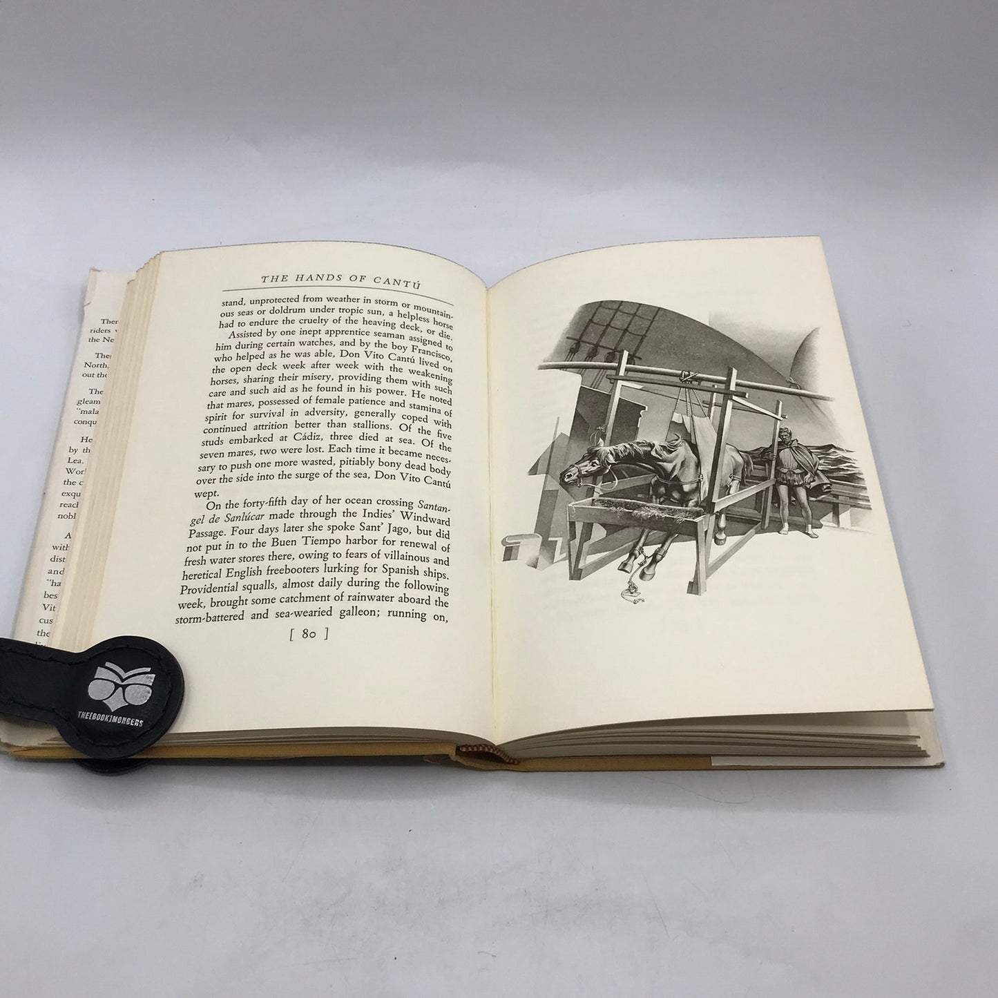 The Hand of Cantu Signed by Tom Lea Hardcover Illustrated Book 1st Edition 1964