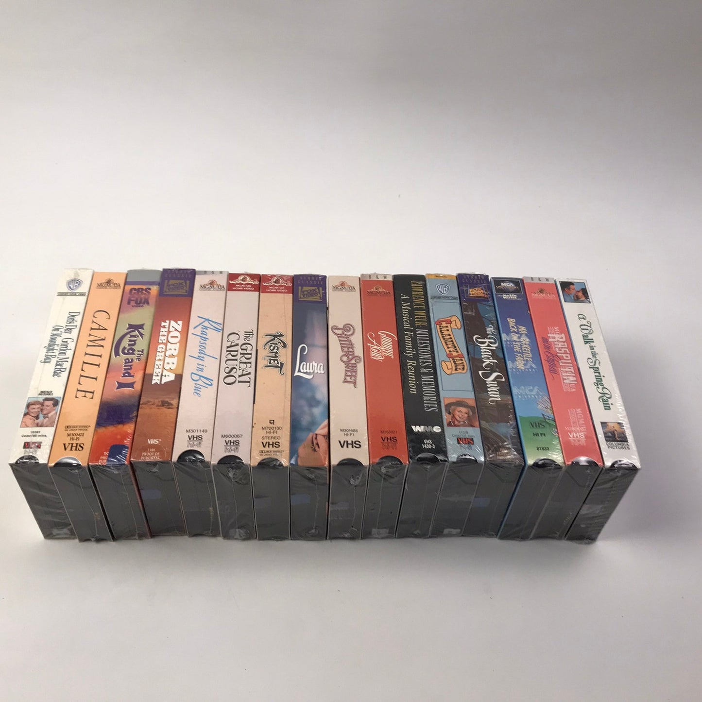 VHS Movies Action Adventure Mystery Romance Drama Comedy Historical Lot of 16