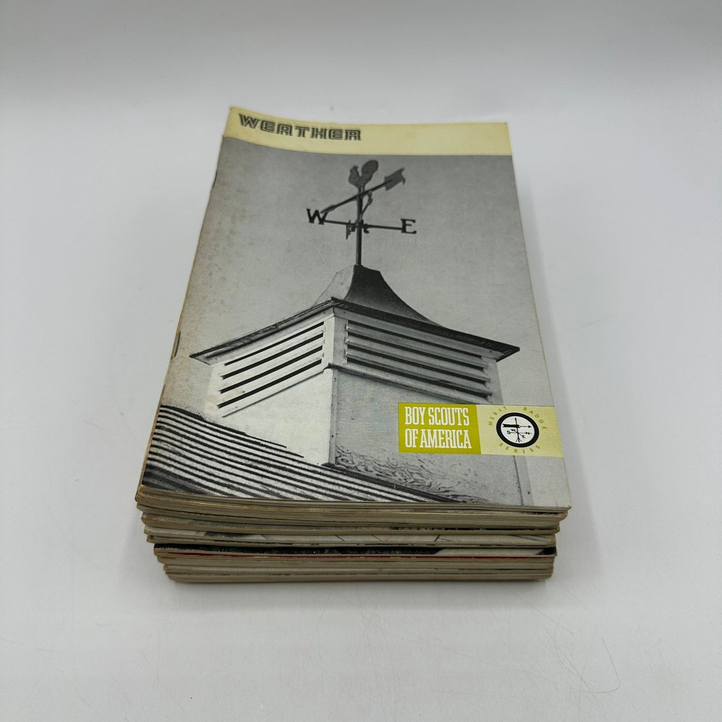 Merit Badge Series Boy Scouts of America Lot of 13 Citizenship Cooking Weather