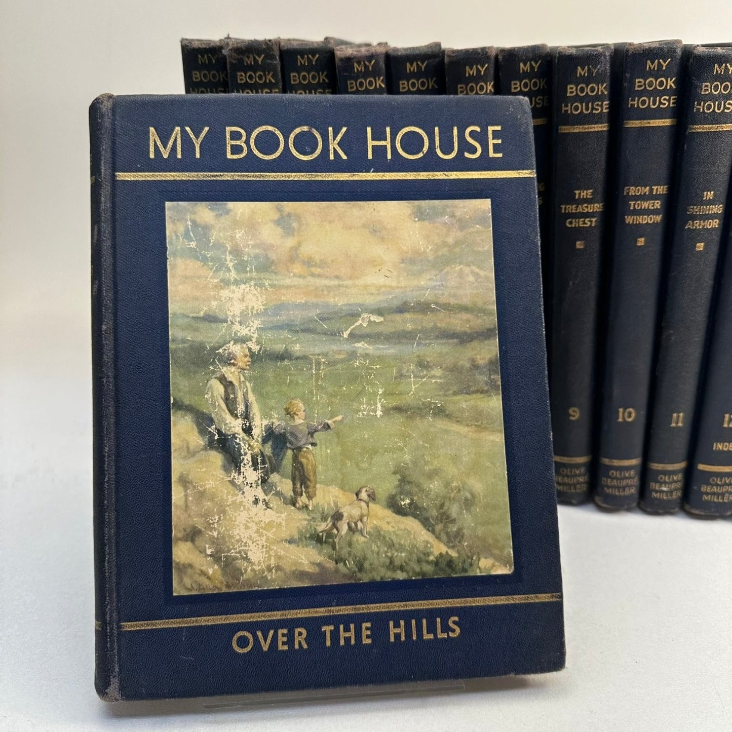 My Book House Olive Beaupre Miller 1947 31st Printing 13 Vol Set Children's