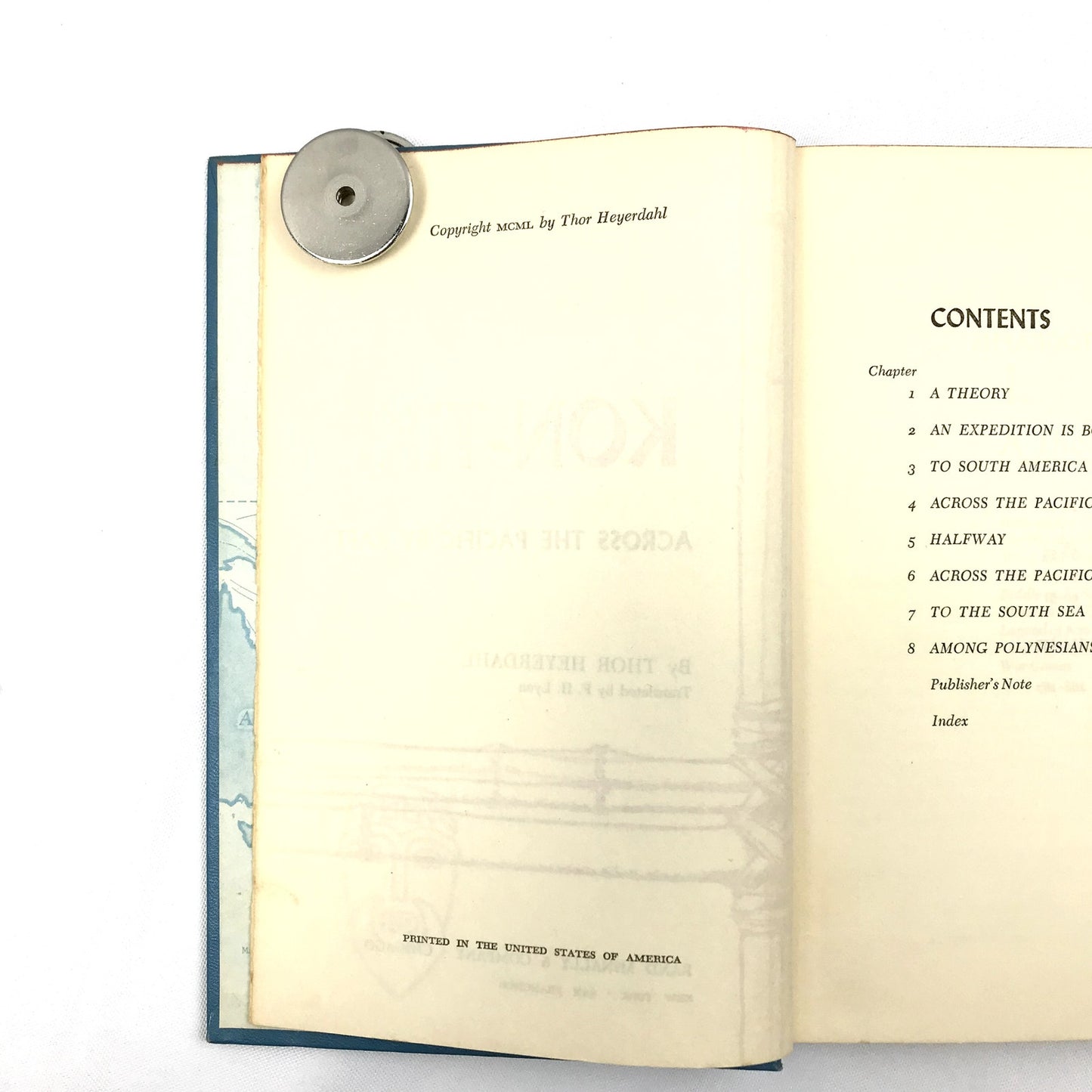 Kon Tiki Across The Pacific by Raft Thor Heyerdahl Biography Travel Adventure