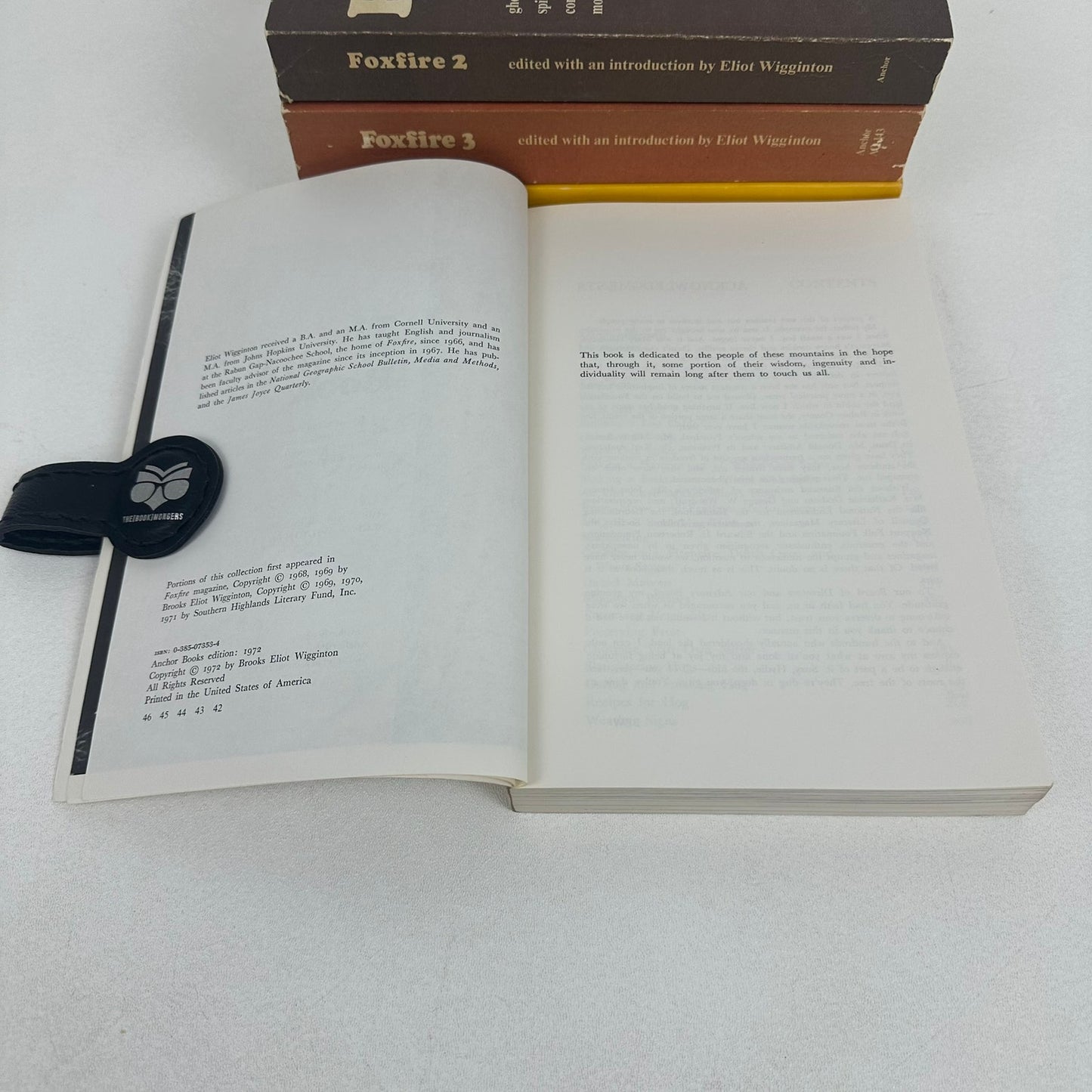 Foxfire Series 1-4 Eliot Wigginton Nature Wilderness Survival Crafts Folklore