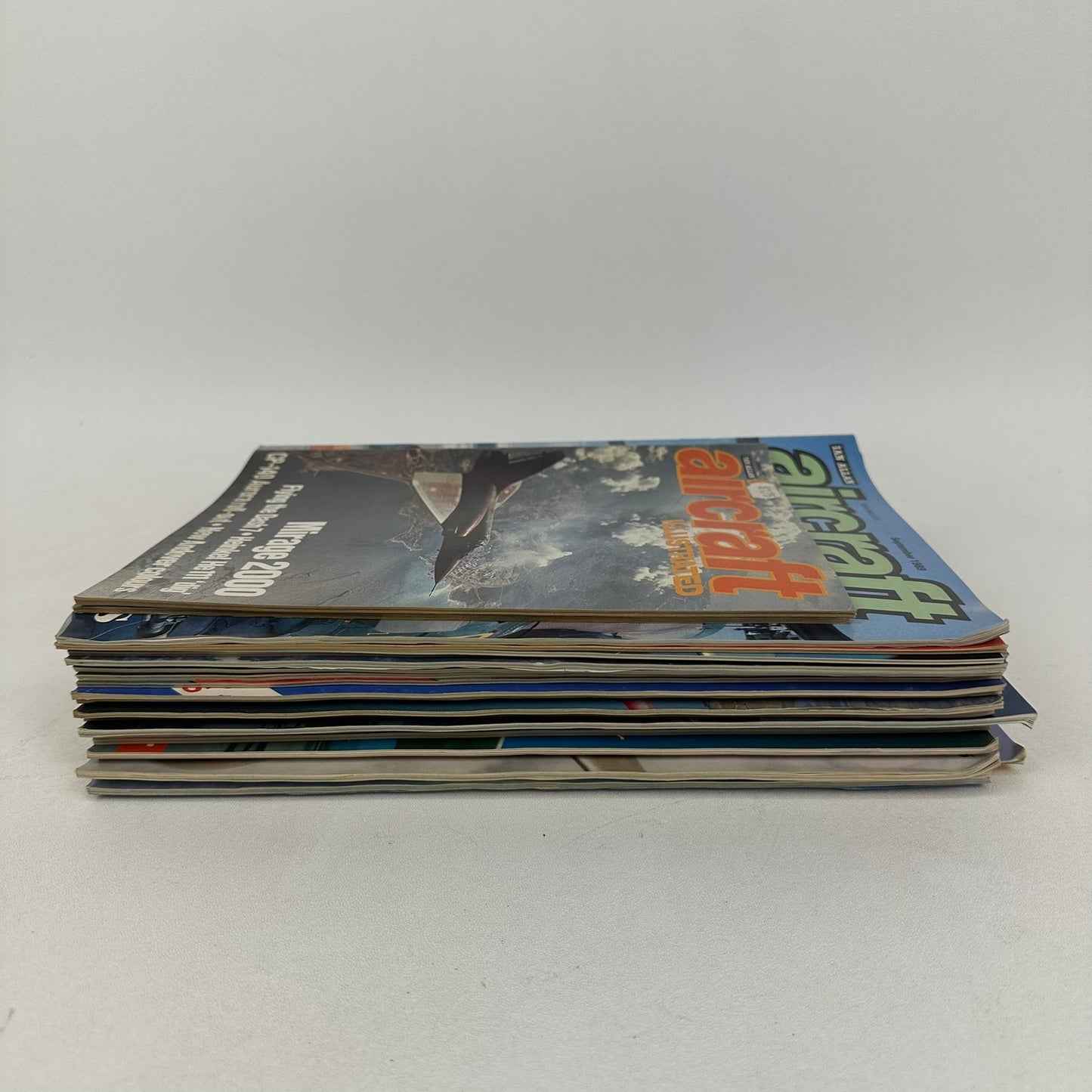 Aircraft Illustrated Magazines Lot of 27 Aviation Airplanes Military History