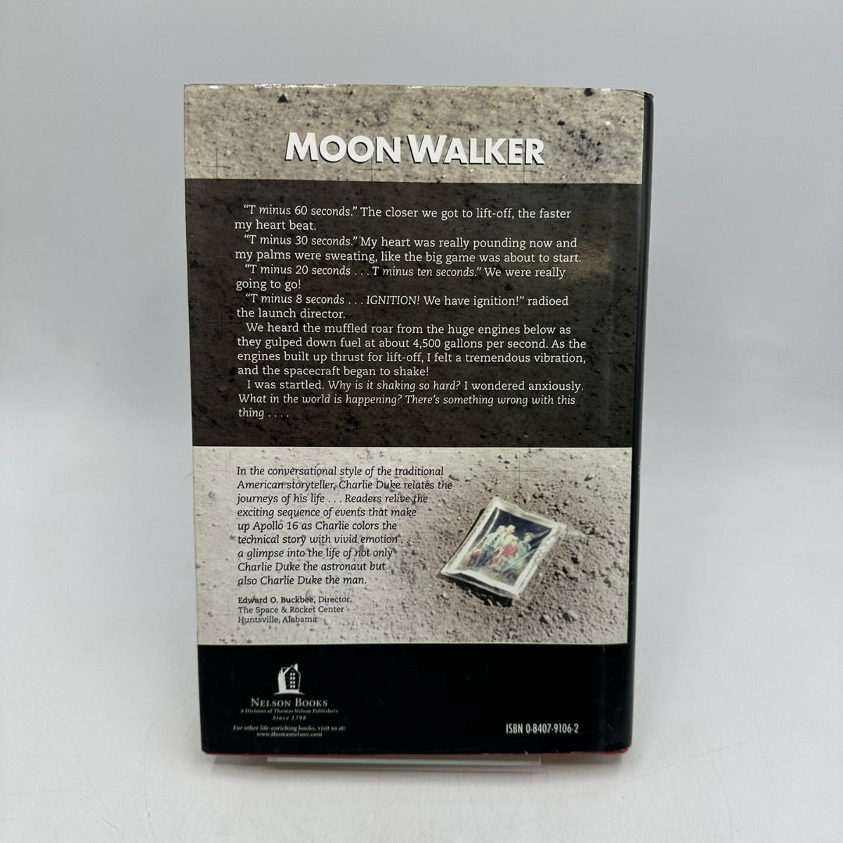 Moonwalker Charlie & Dotty Duke 1990 SIGNED Astronaut NASA Dust Jacket