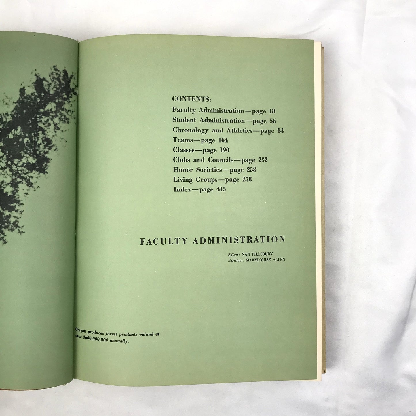 1950 Beaver Oregon State University Yearbook Corvallis Volume 44 Roberts Andrews
