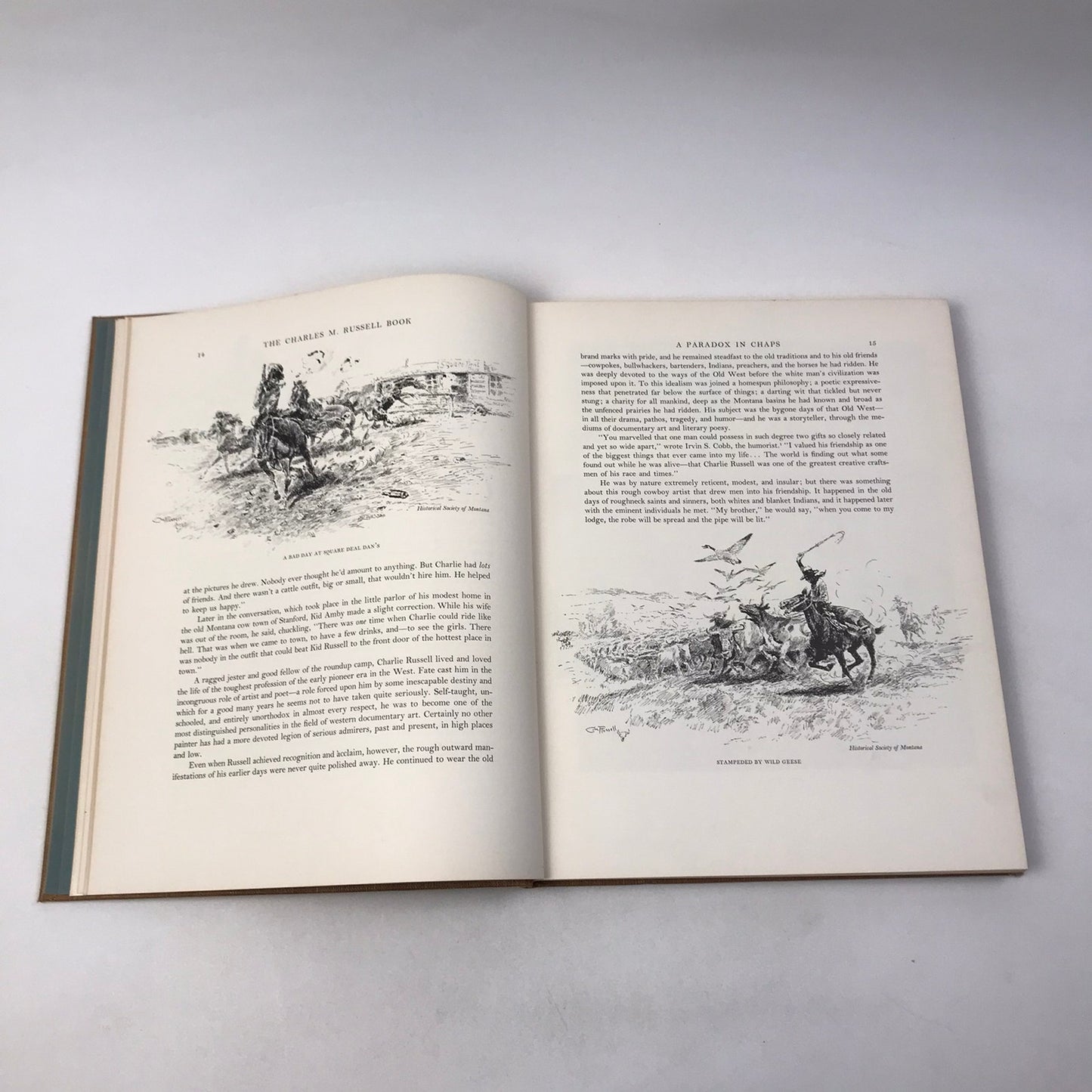 The Charles M Russell Book Life and Work of The Cowboy Artist Harold McCracken