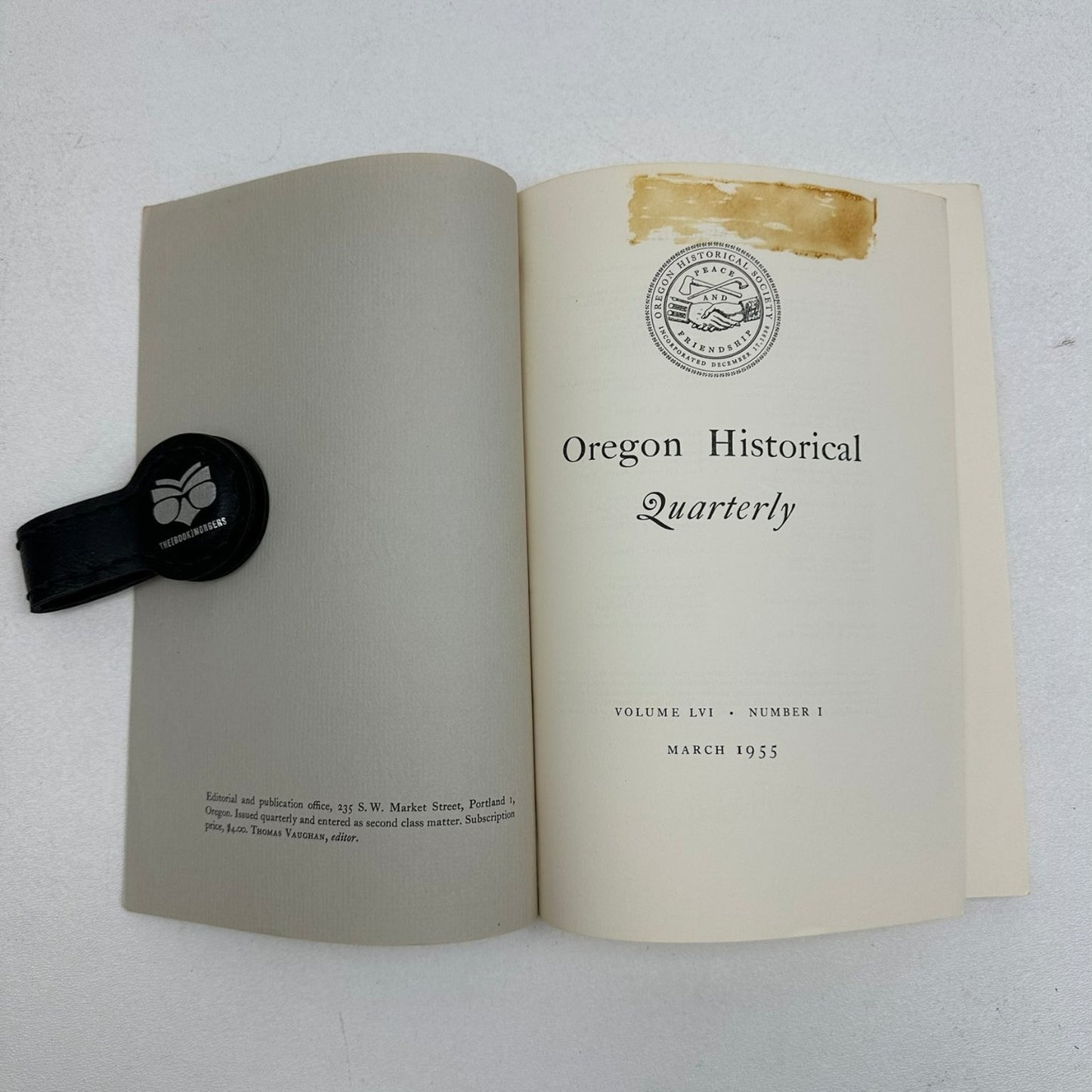 Oregon Historical Quarterly 1955-1965 34 Volumes Regional History Periodical