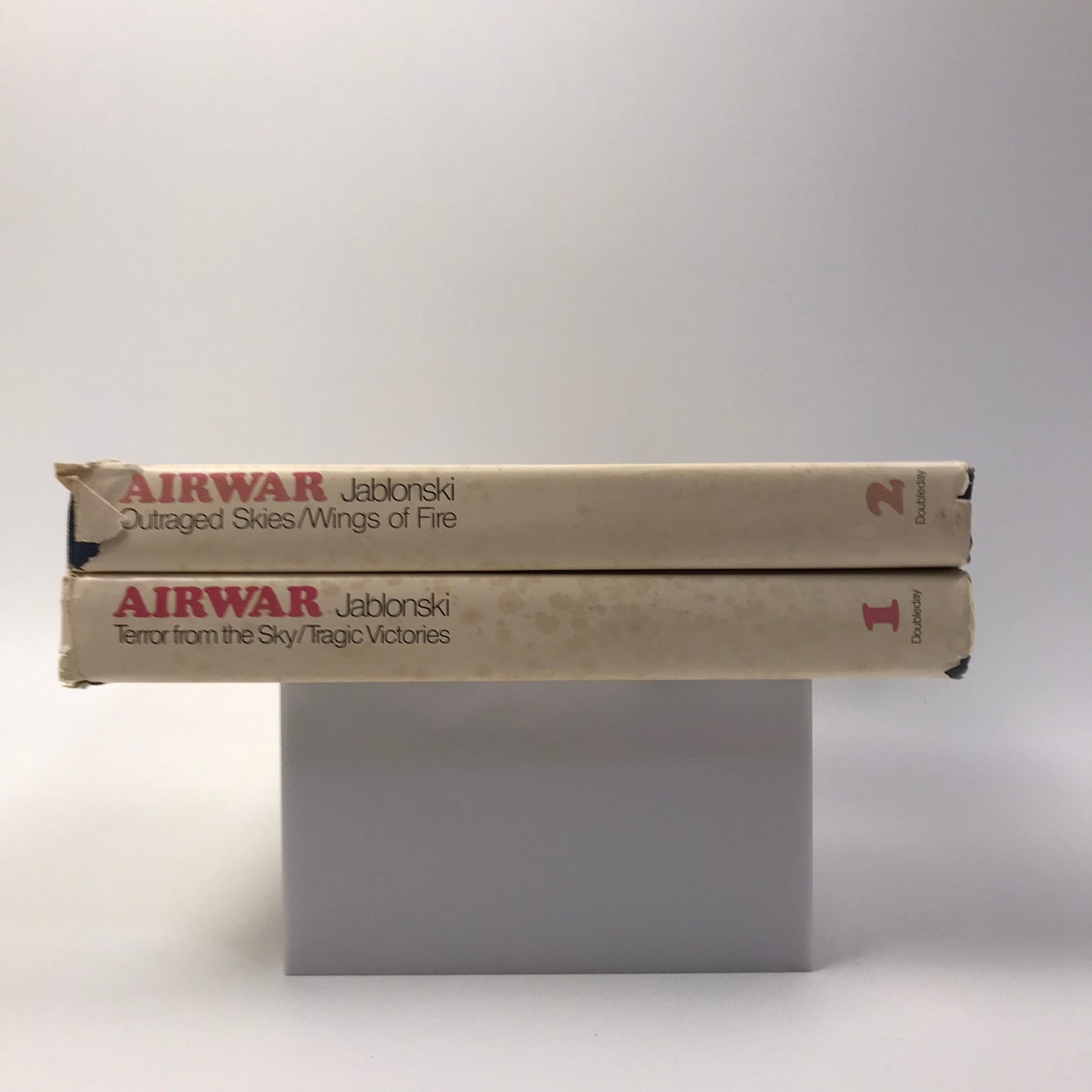 Airwar Volume 1 and 2 Edward Jablonski Military History Aviation Technology WWII