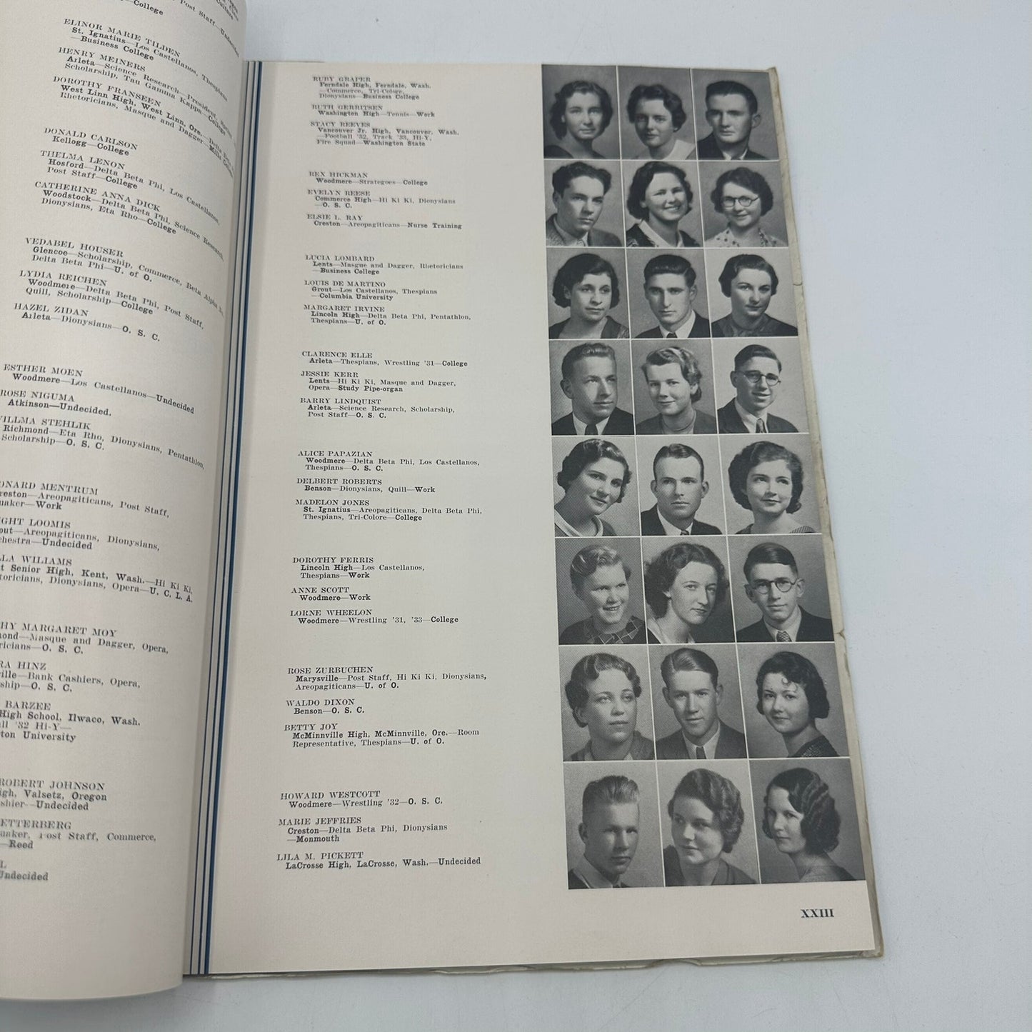 The Almanac May 1933 Franklin High School Yearbook Portland OR Astronomy Edition