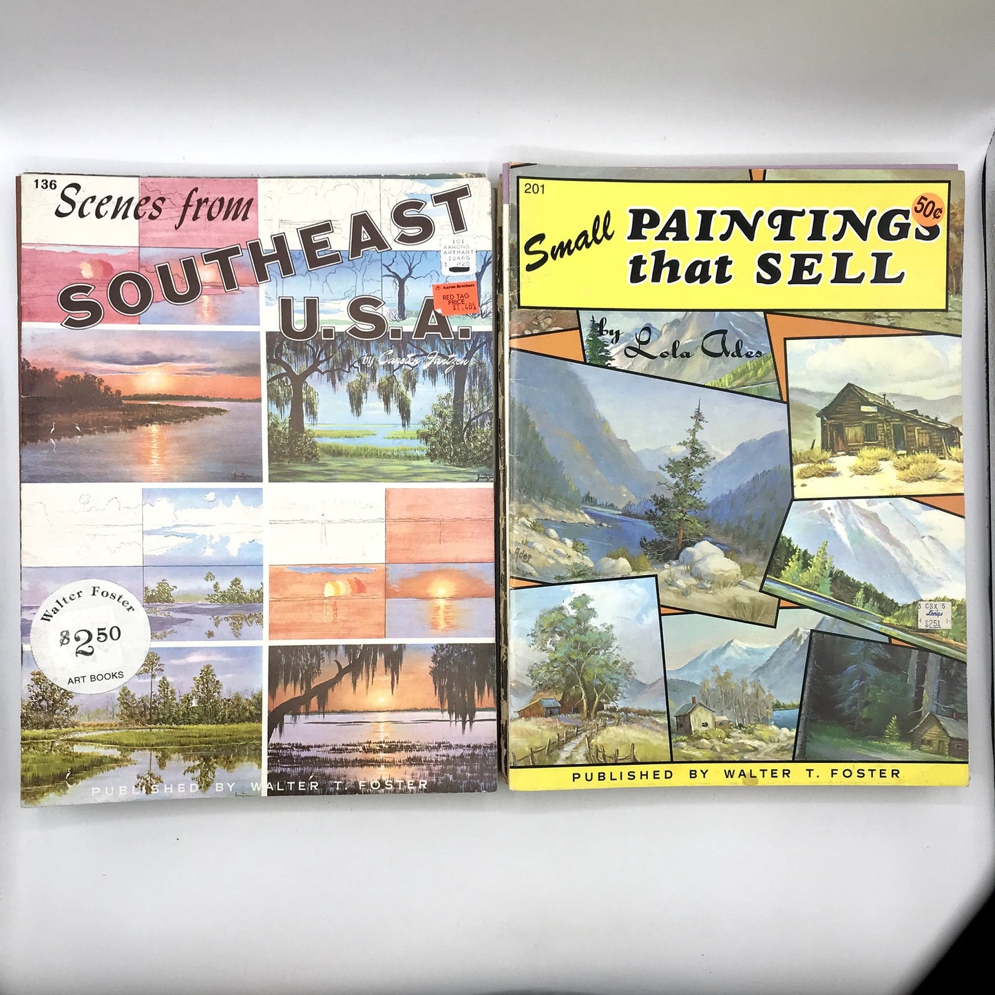 Lot of 25 How To Draw & Paint Illustrated Paperback Art Books Walter T. Foster