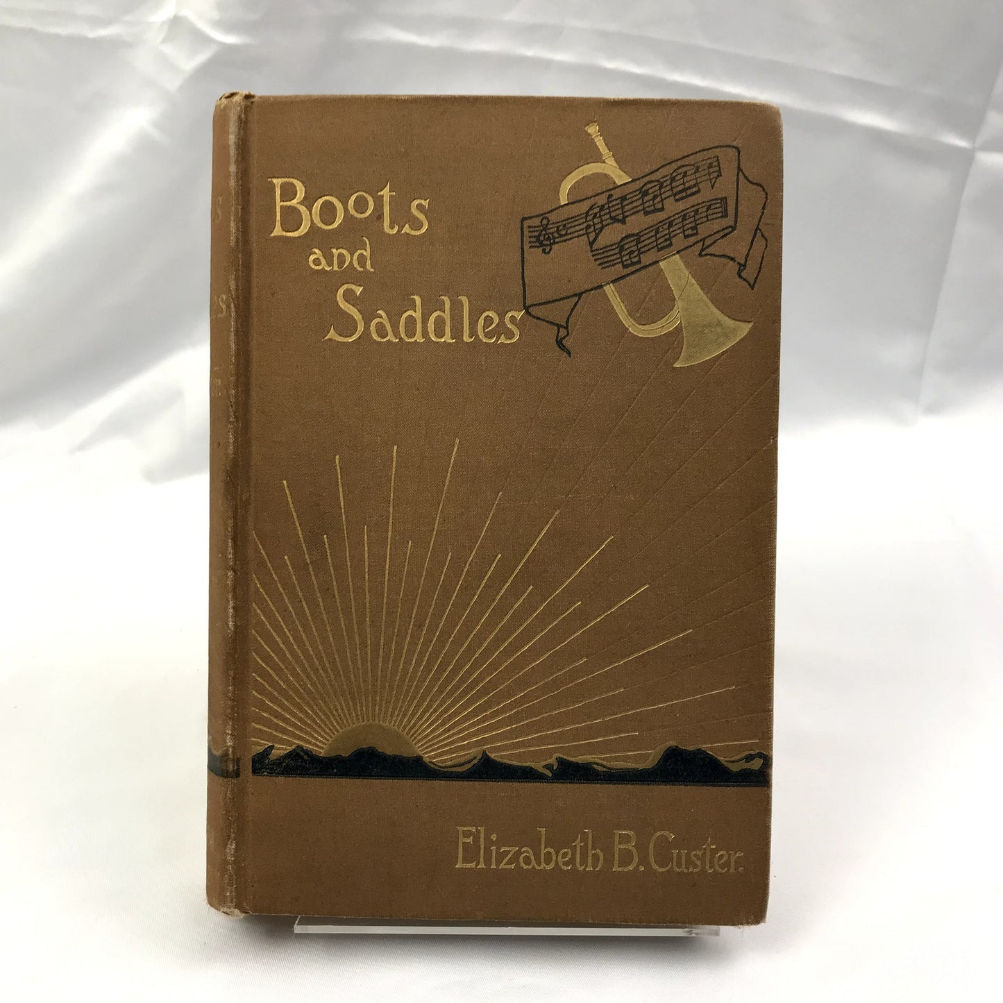 Boots and Saddles Illustrated First Edition Hardcover by Elizabeth B Custer 1885