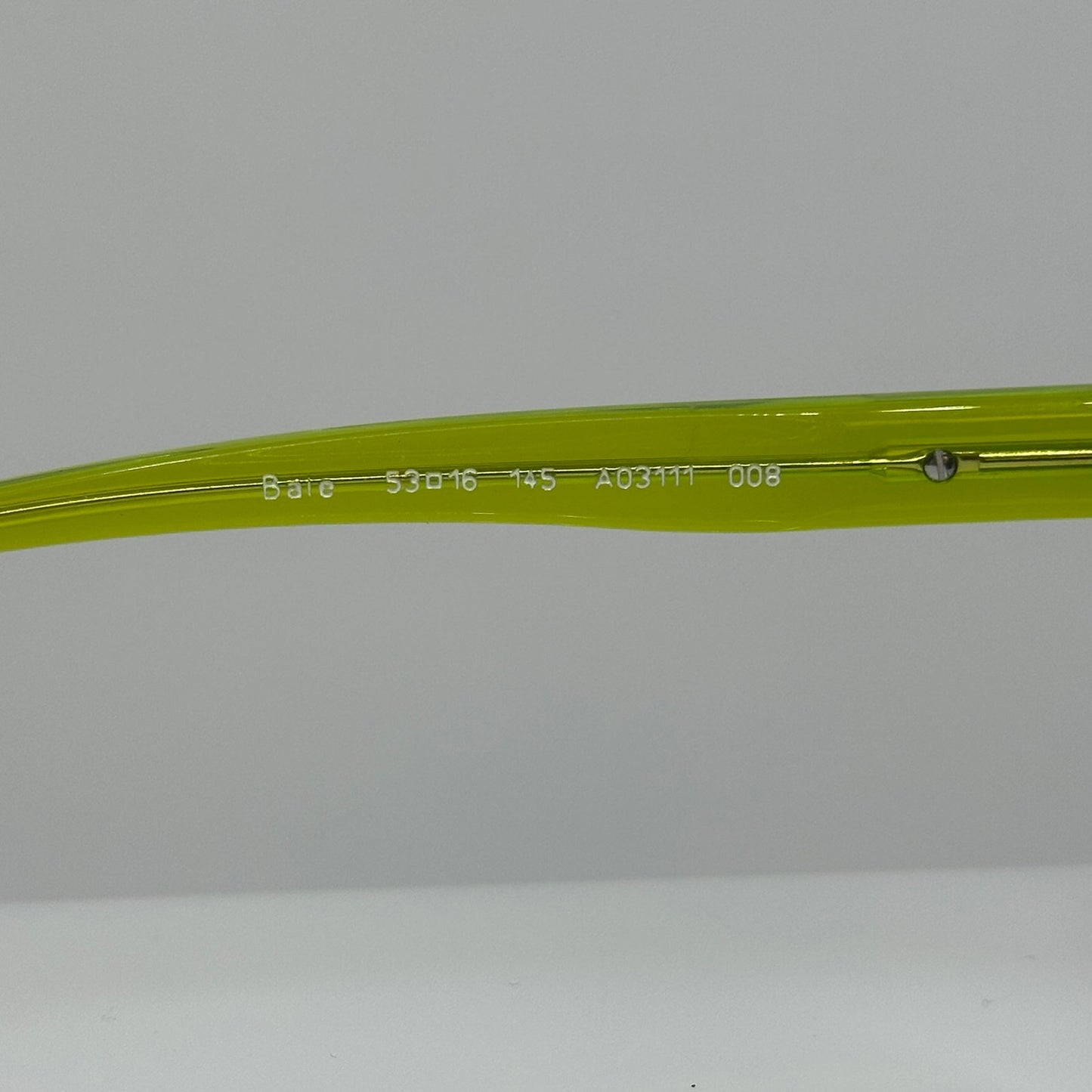 Alain Mikli Baie A03111 008 Savane Brown Green Womens Eyeglass Frames 53-16-145