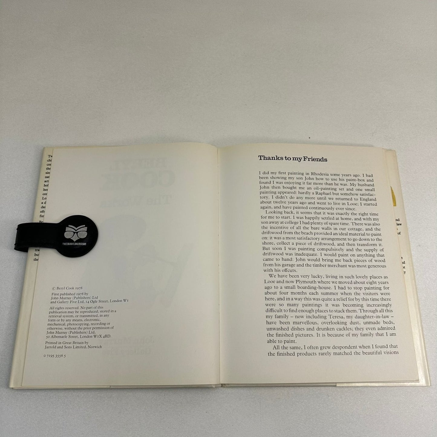 The Works Beryl Cook 1978 First Edition Art Humor Illustrated John Murray