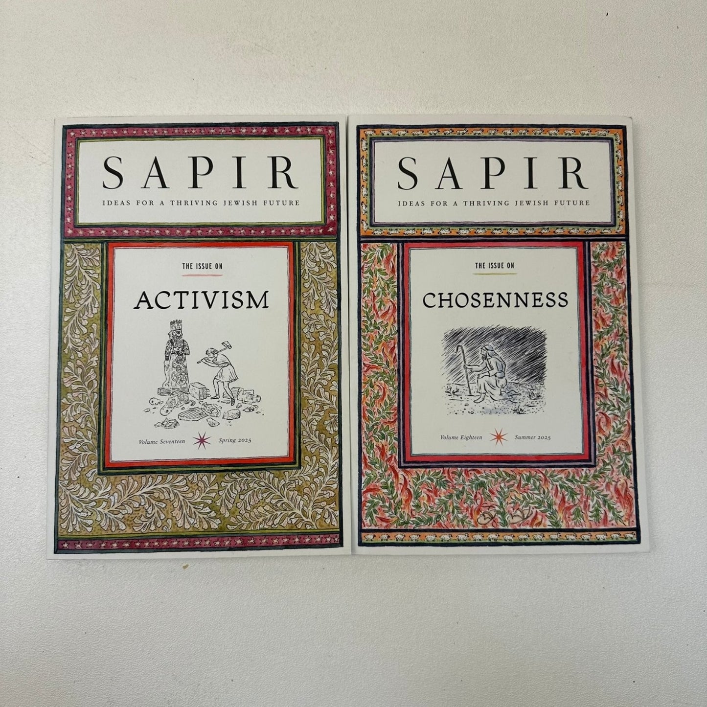 SAPIR Journal Activism Chosenness Vol 17 18 2023 Jewish Studies Maimonides Fund