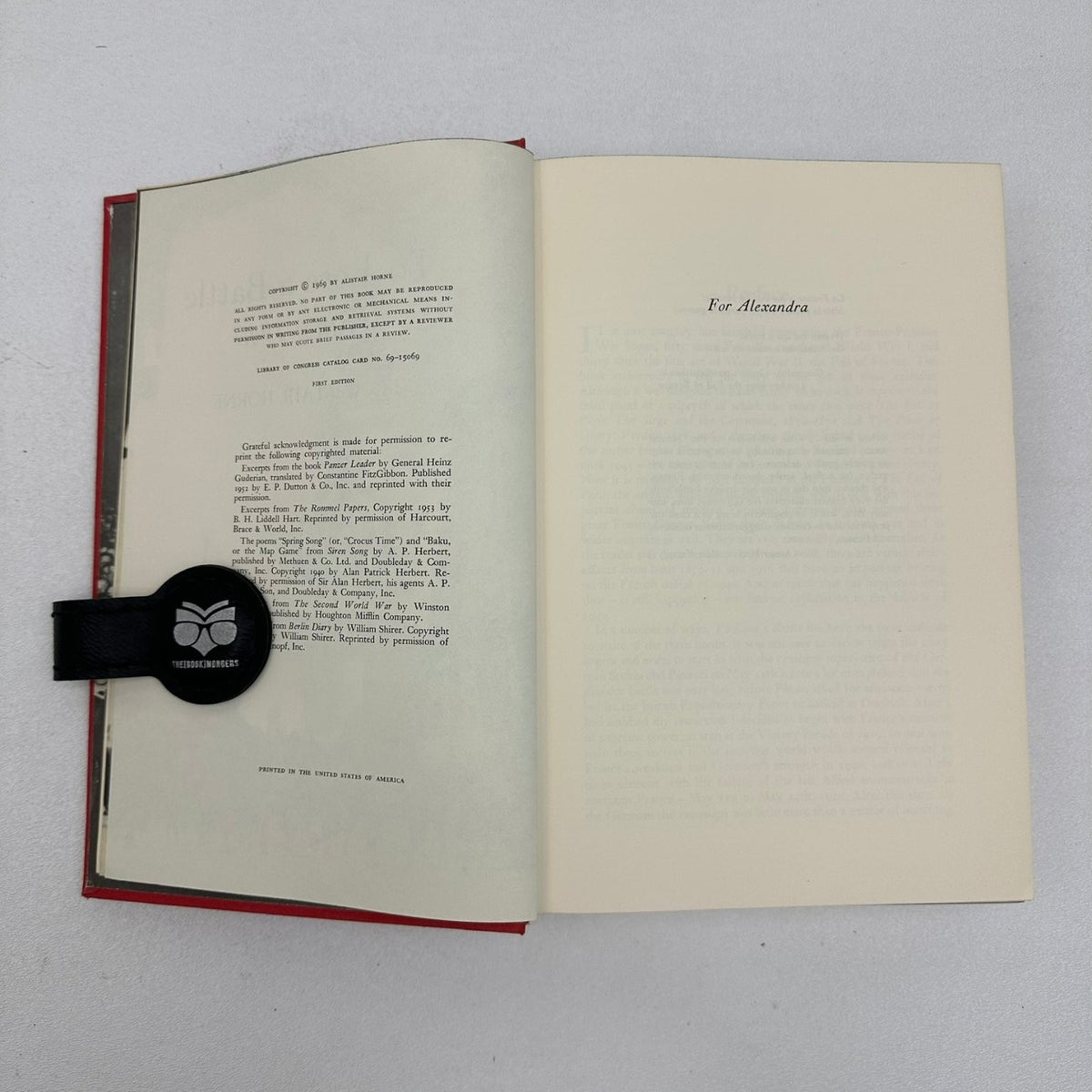 To Lose a Battle France 1940 Alistair Horne 1969 First Edition Military History