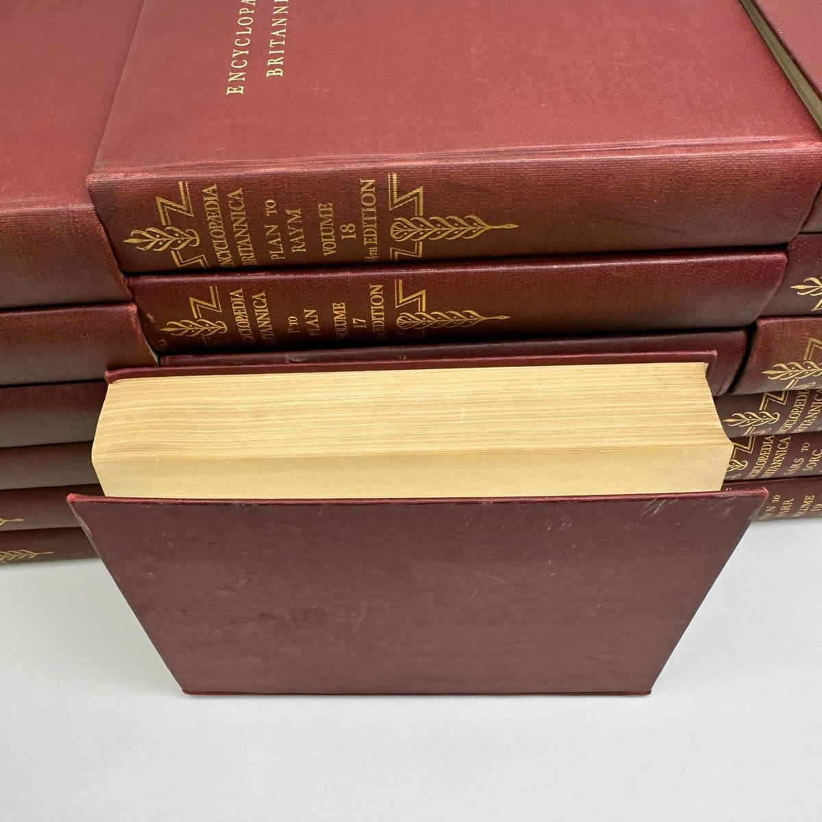 Encyclopaedia Britannica 1929 14th Edition Complete 24 Volume Set Hardcover