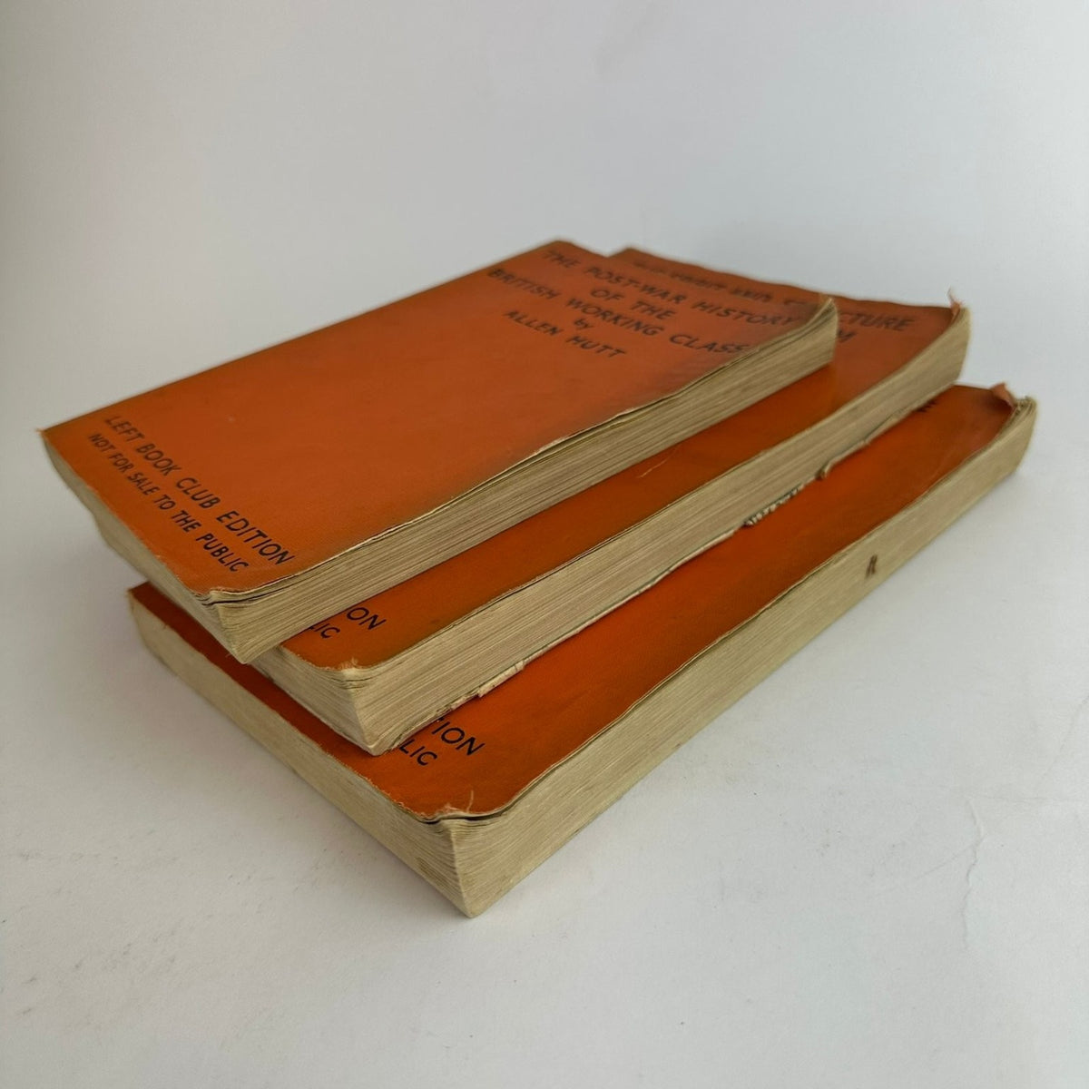 Left Book Club Set of 3 Fascism & British Working Class History Gollancz