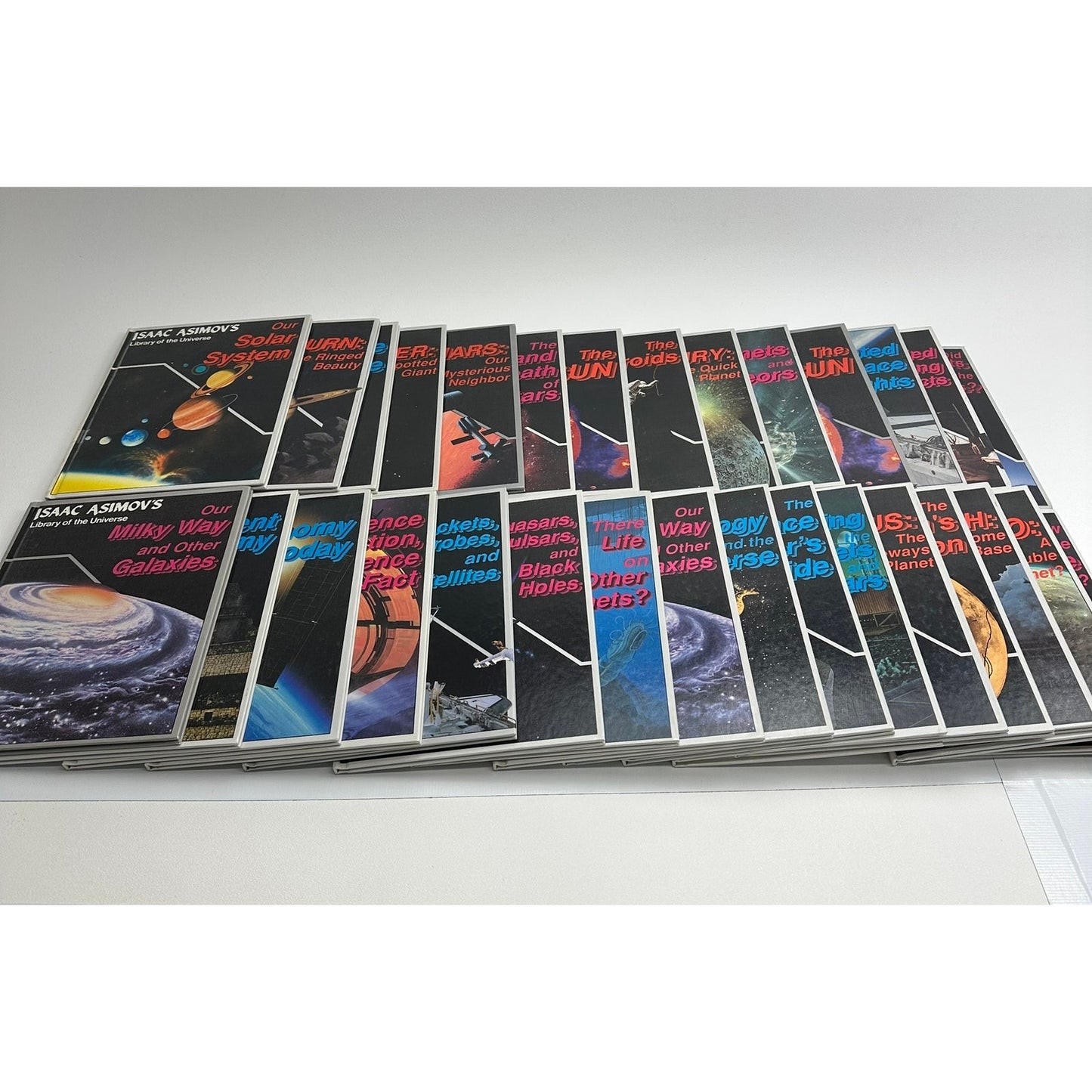 Isaac Asimov Library of Universe 30 Volumes Astronomy Space Science Solar System