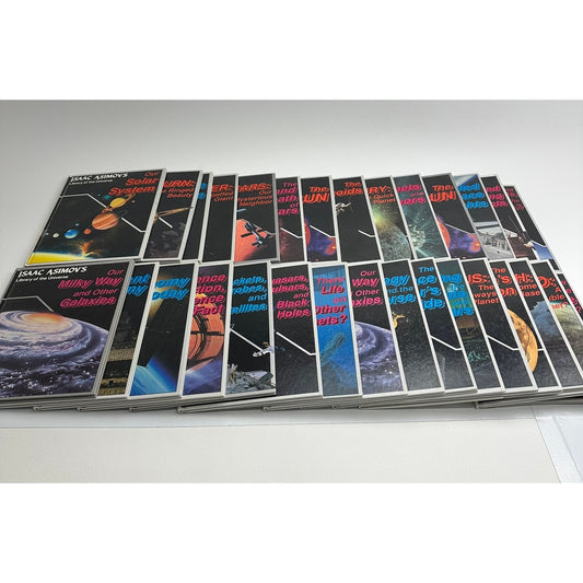 Isaac Asimov Library of Universe 30 Volumes Astronomy Space Science Solar System