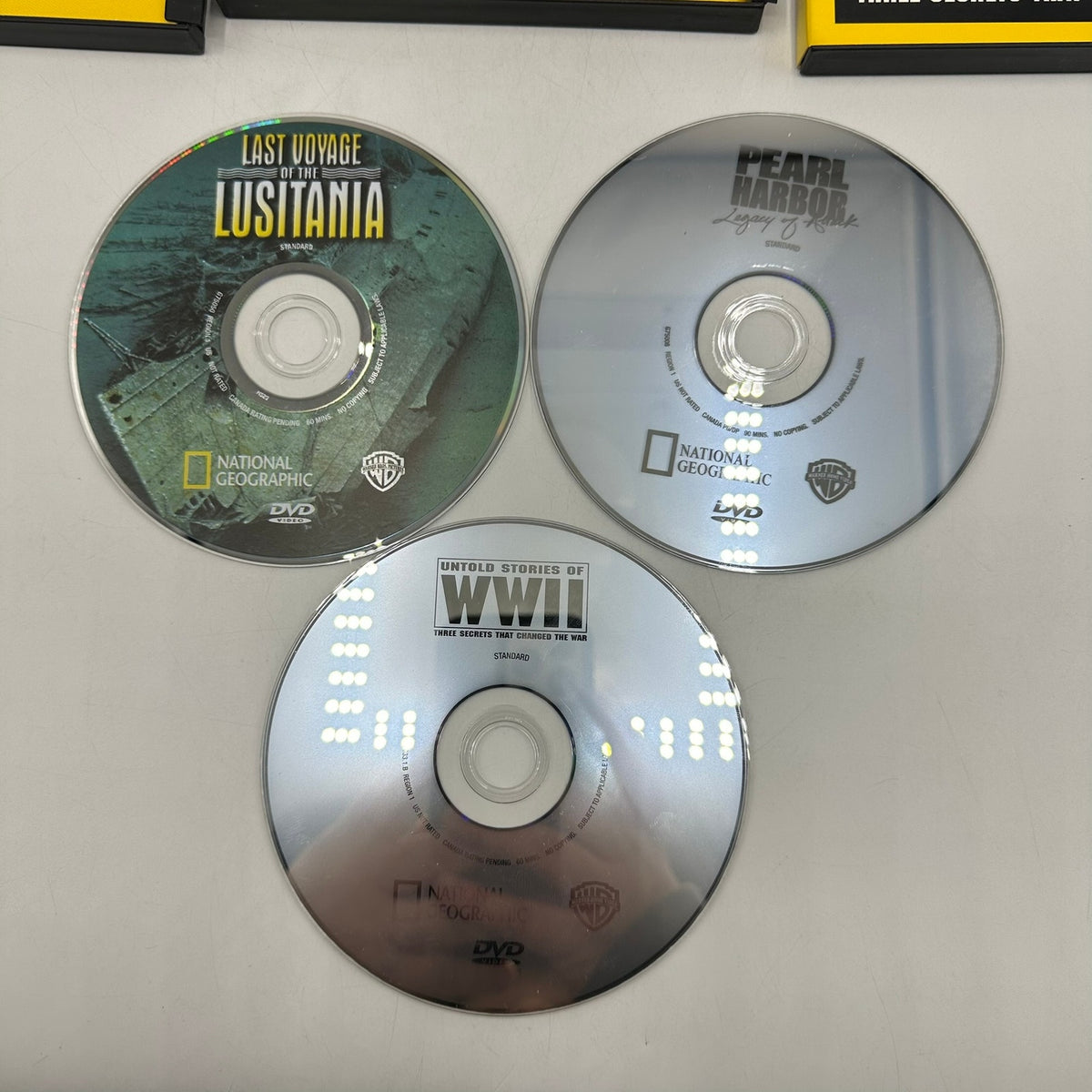 National Geographic Documentary DVDs Box Set Historical War and Military Topics