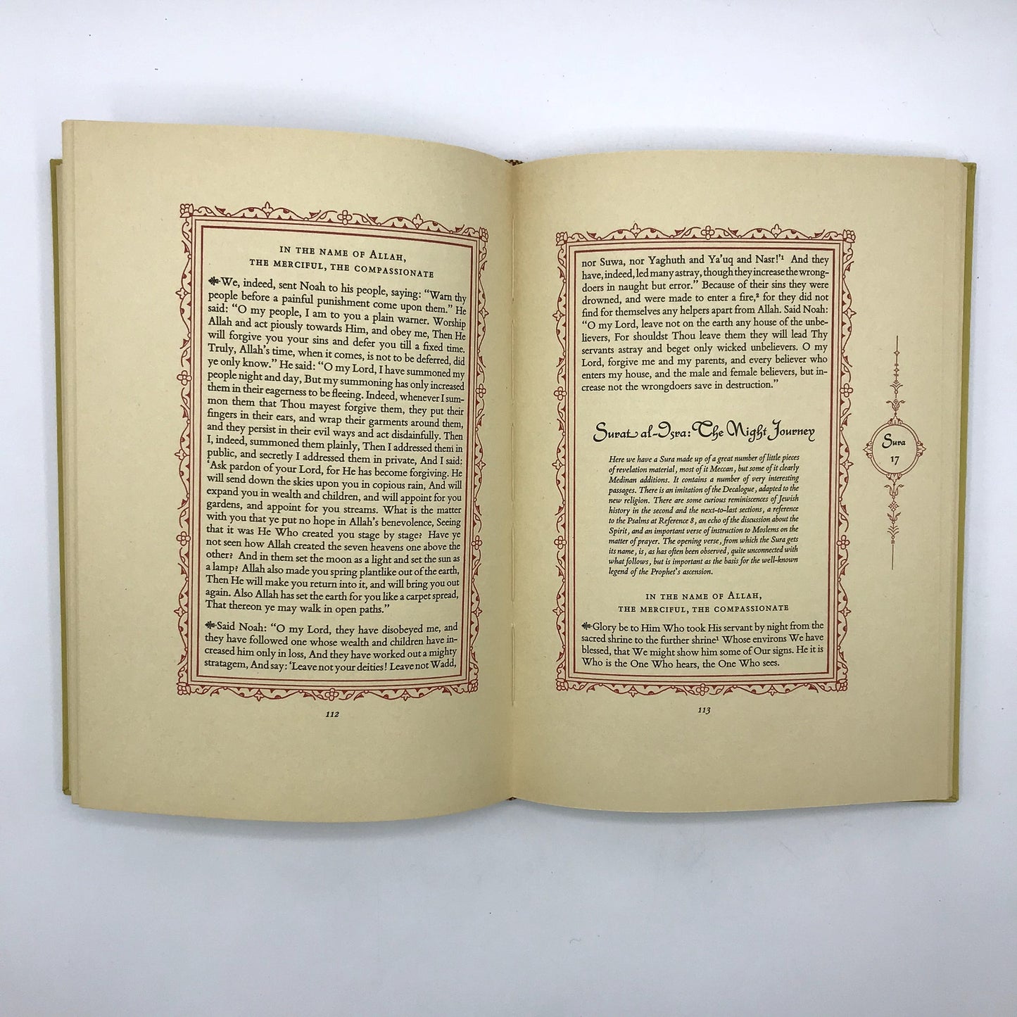 The Koran Selected Suras Arthur Jeffery Valenti Angelo Sacred Religious Writings