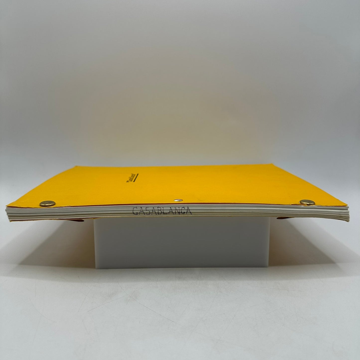 Casablanca Screenplay Julius and Philip Epstein Howard Koch 1942 Film Script