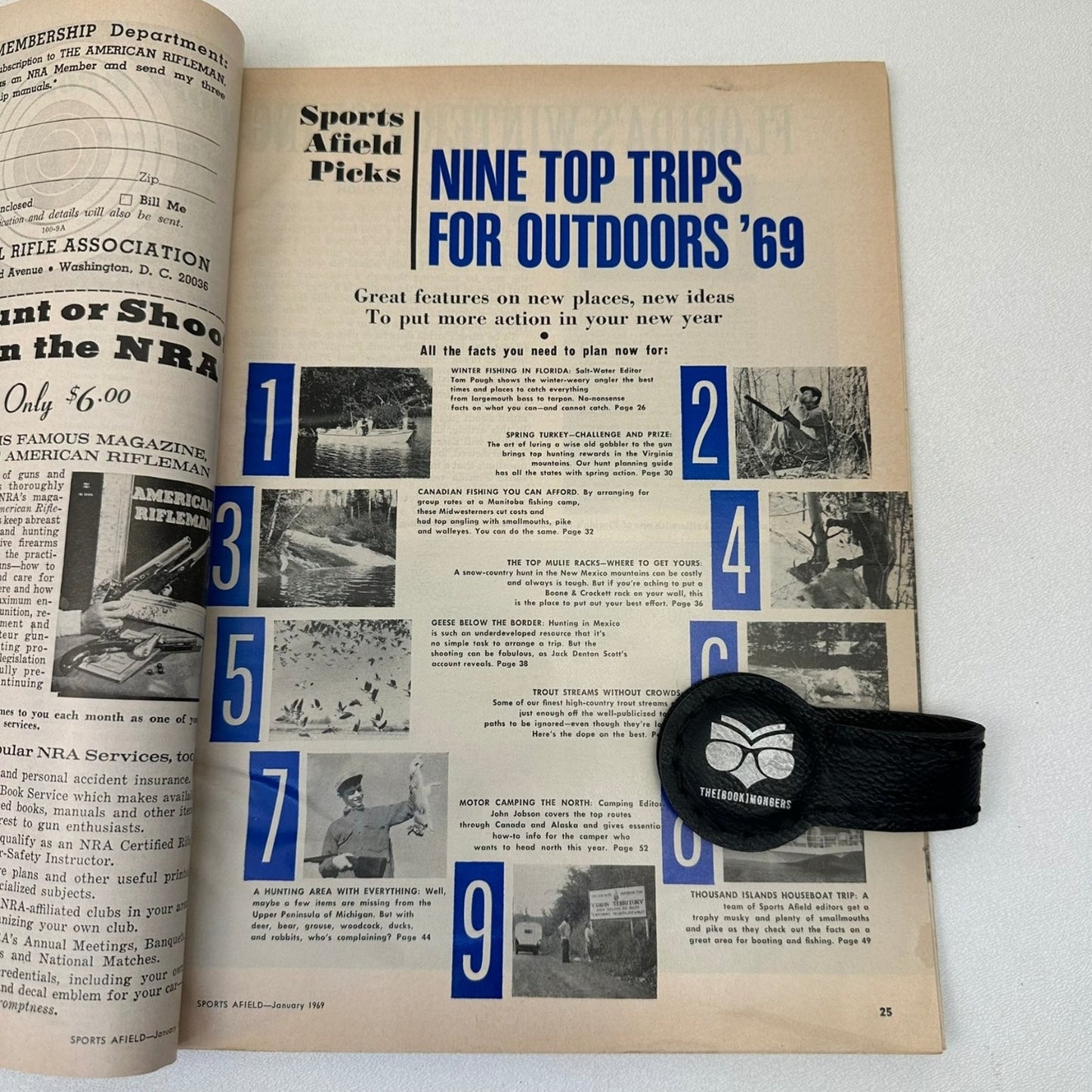 Sports Afield January 1969 Vintage Hunting Fishing Outdoors Magazine Hearst