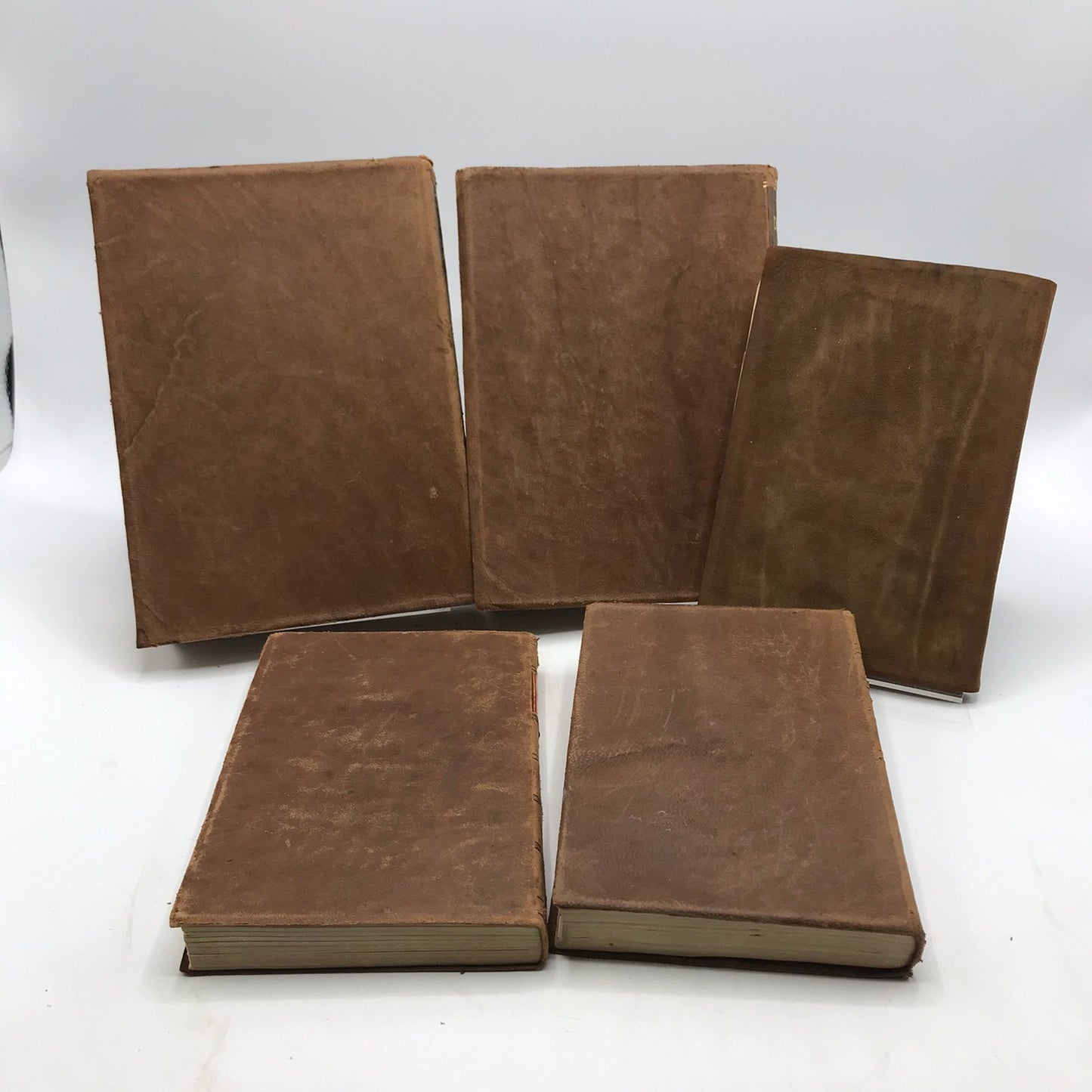 Palgrave Longfellow Wilde Shakespeare Poe Lot of 5 Soft Leather Covered Books