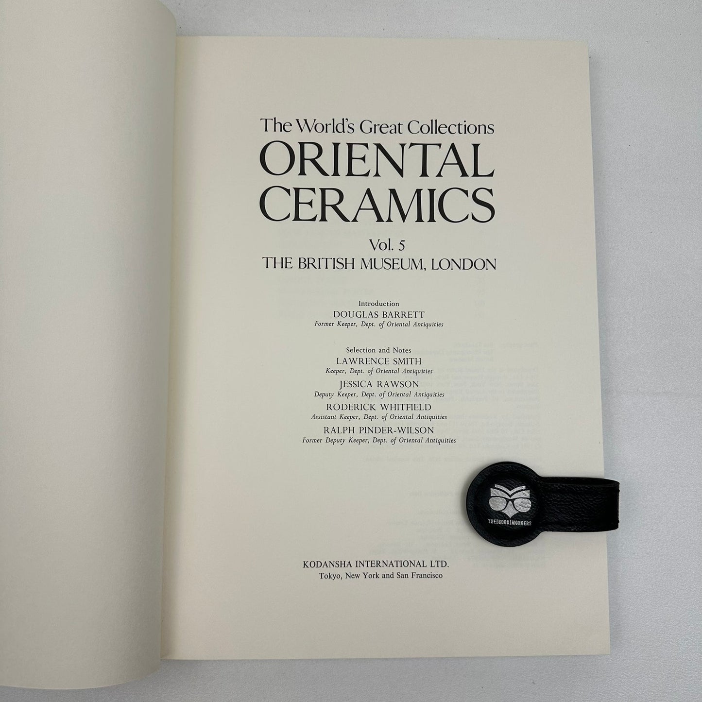 Oriental Ceramics Vol 5 Worlds Great Collections Standard Ed 1981 British Museum