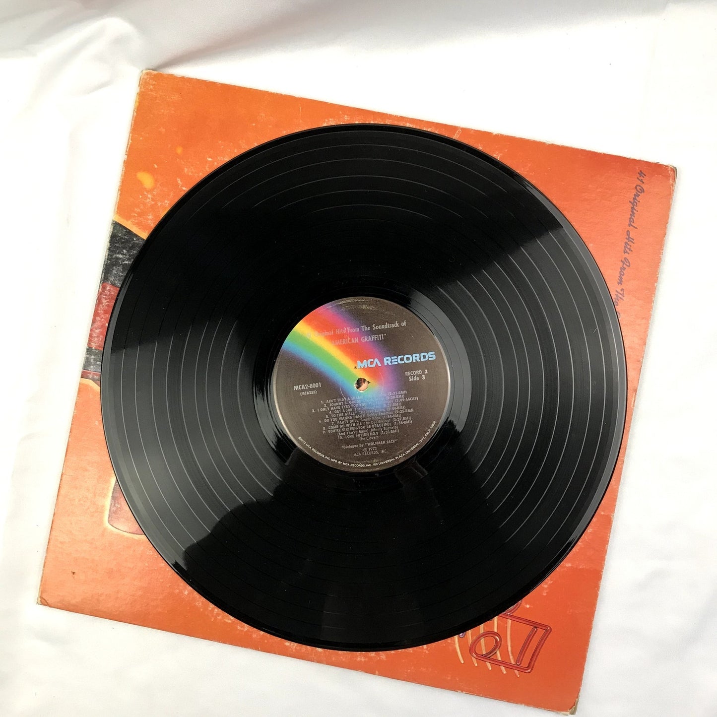 American Graffiti 41 Original Hits from the Soundtrack Double LP Vinyl 1973