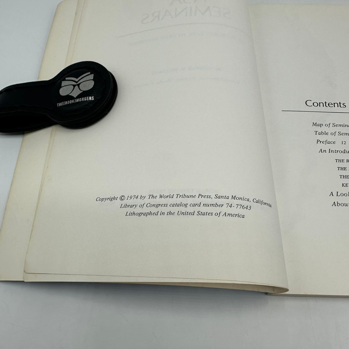 NSA SEMINARS An Introduction to True Buddhism George M. Williams 1974 World