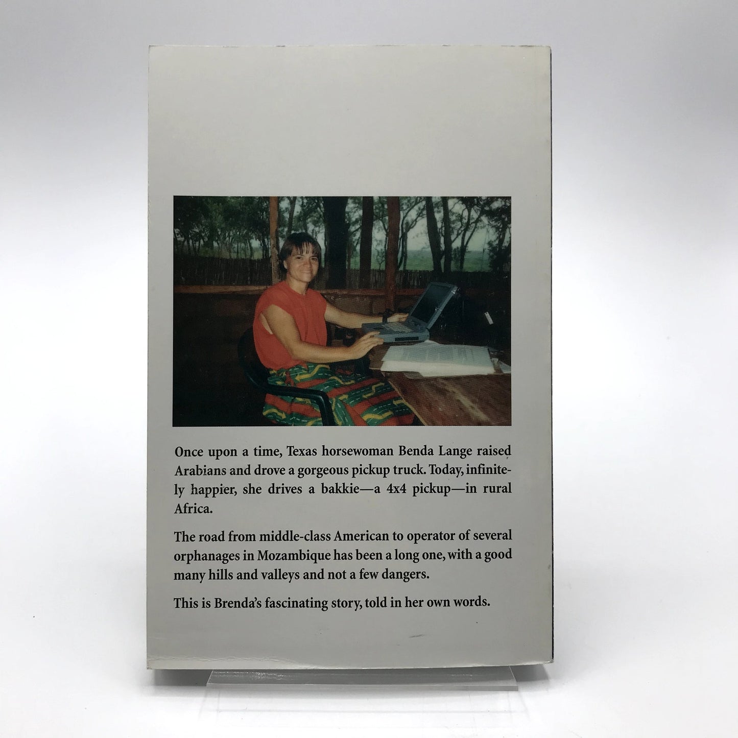 African Adventures Signed Paperback Book by Bush Bunny Brenda Lange 2003