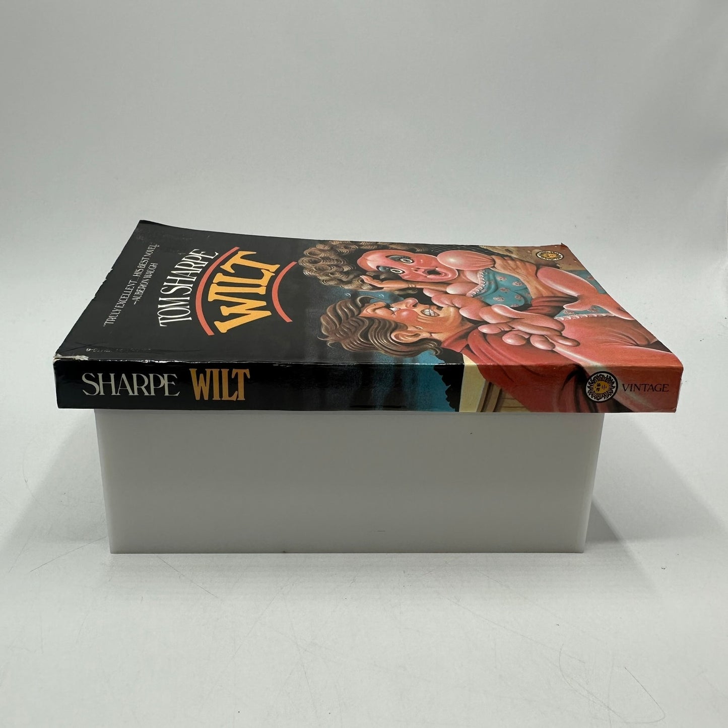 Wilt by Tom Sharpe First Edition Humor Satire Farce Dark Comedy Literature 1984