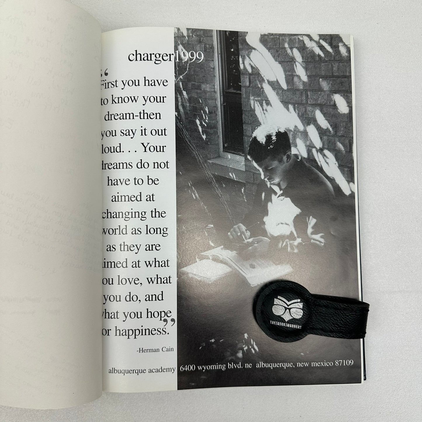 Charger 1999 Albuquerque Academy Yearbook New Mexico Local History Memorabilia