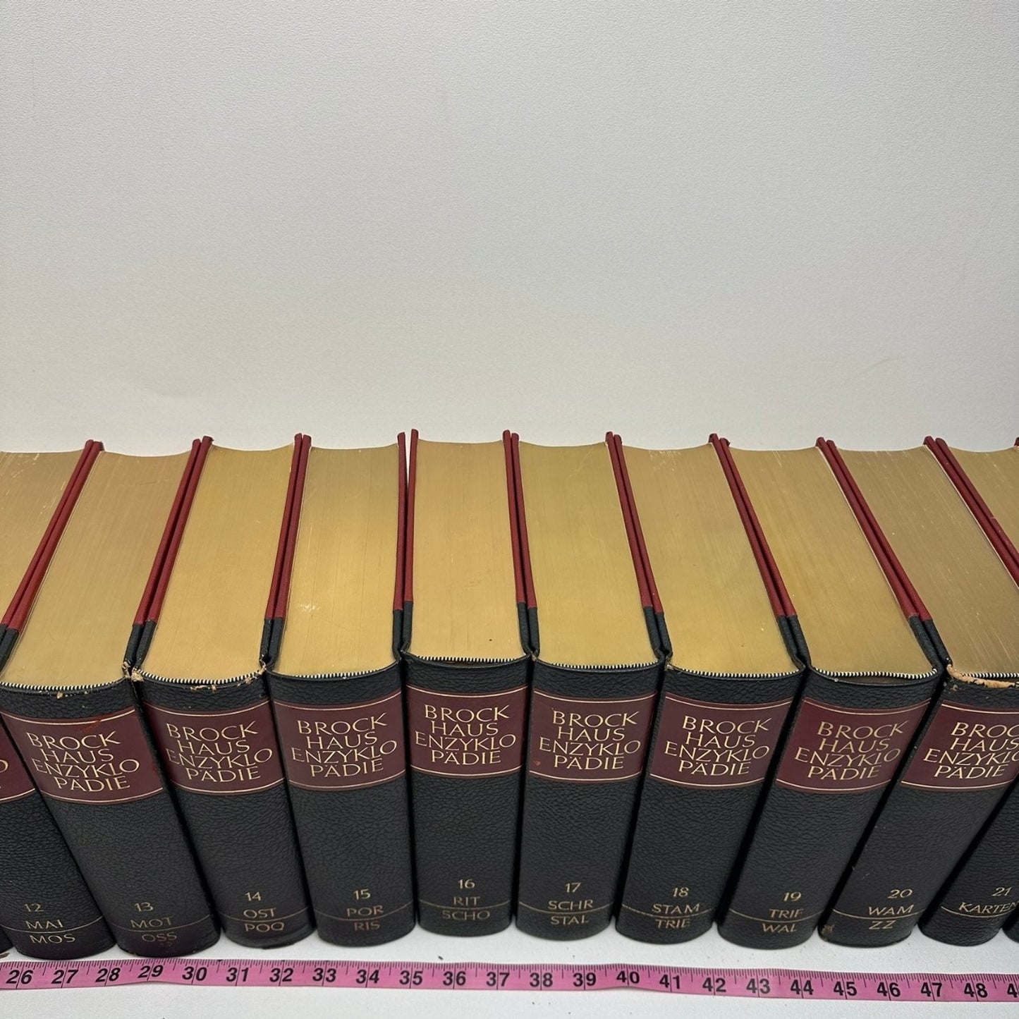 Brockhaus Enzyklopädie 19th Edition Complete 23 Volume Set German Hardcovers