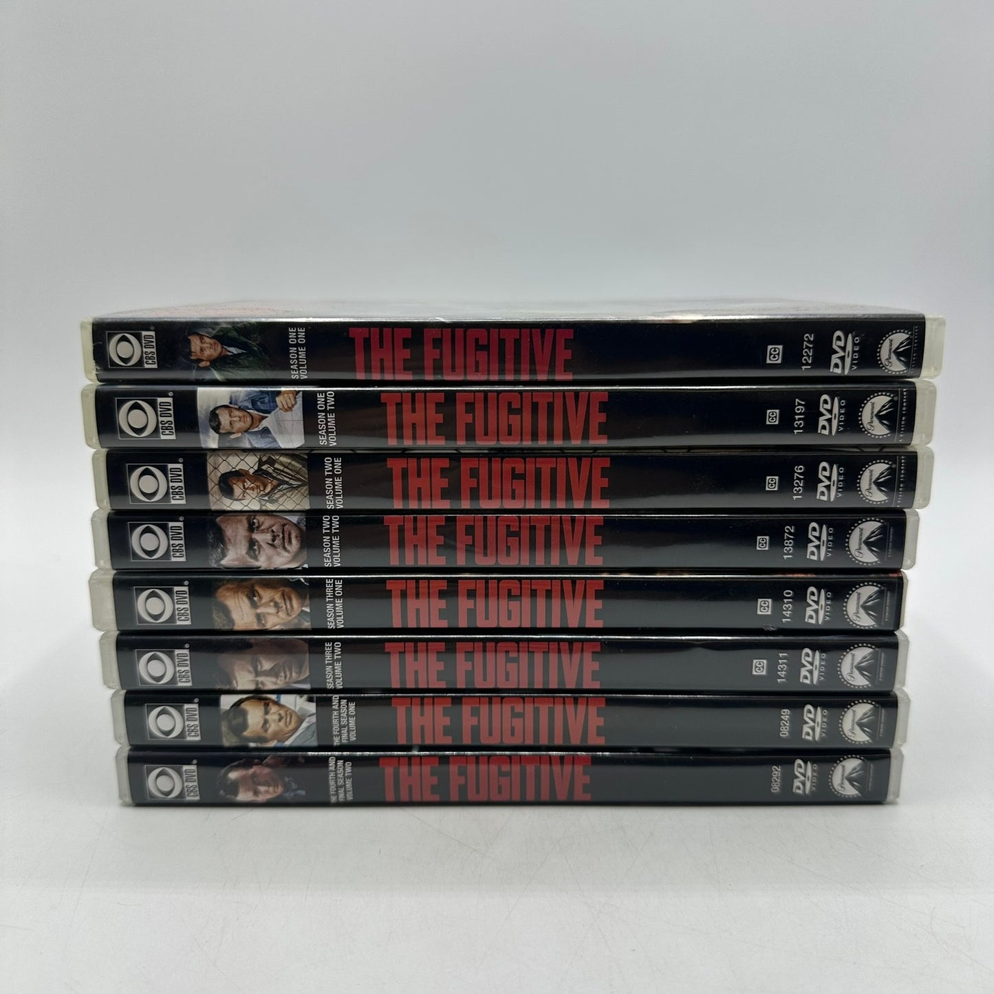 The Fugitive Complete 4 Seasons DVD Set David Janssen Action Thriller Mystery