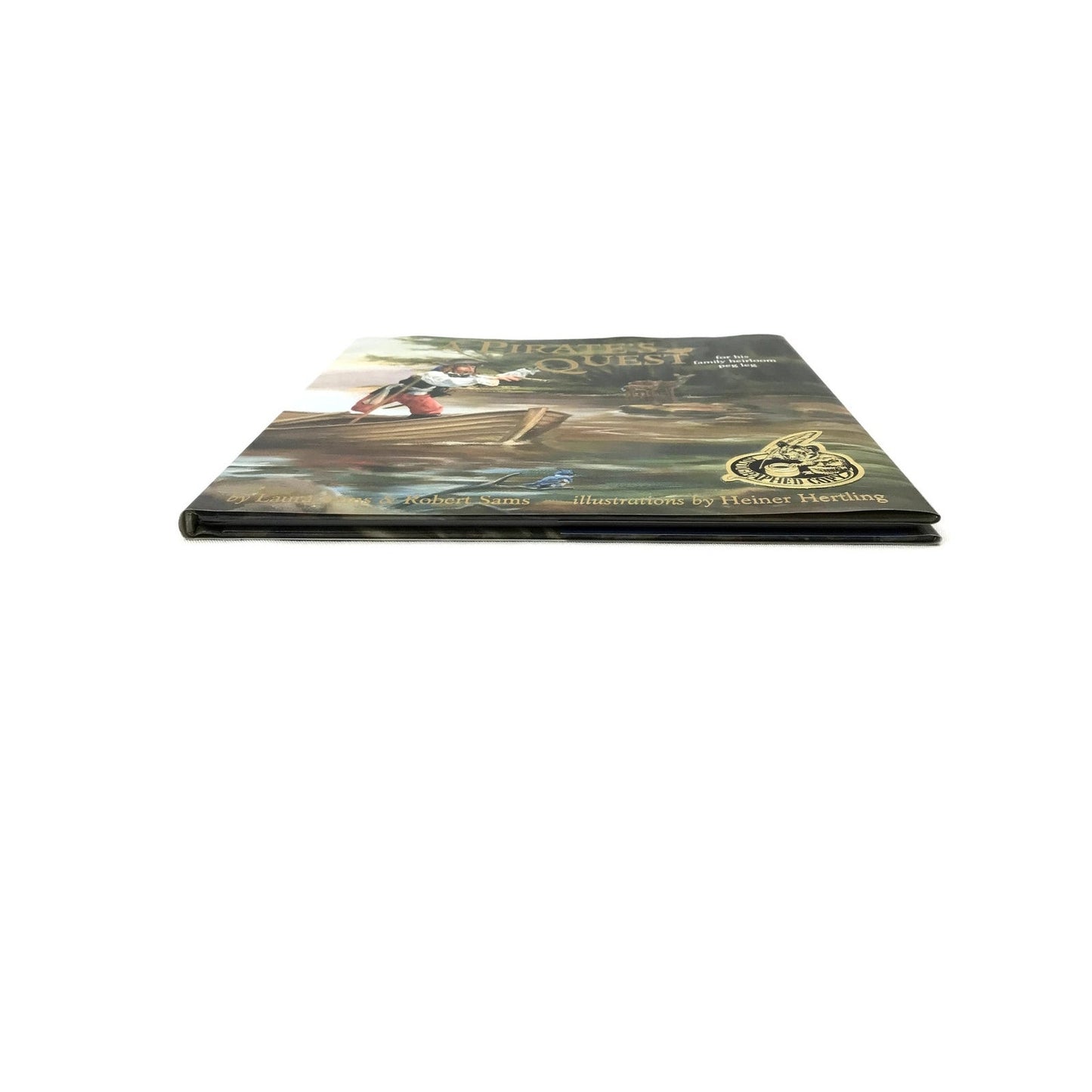 A Pirates Quest for His Family Heirloom Peg Leg Laura Sams Robert SIGNED 2008