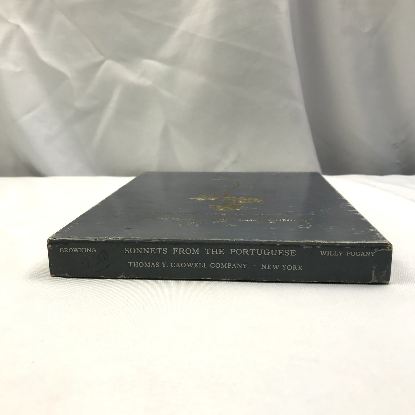 Sonnets from the Portuguese Elizabeth B. Browning 1950 Illustrated Book with Box