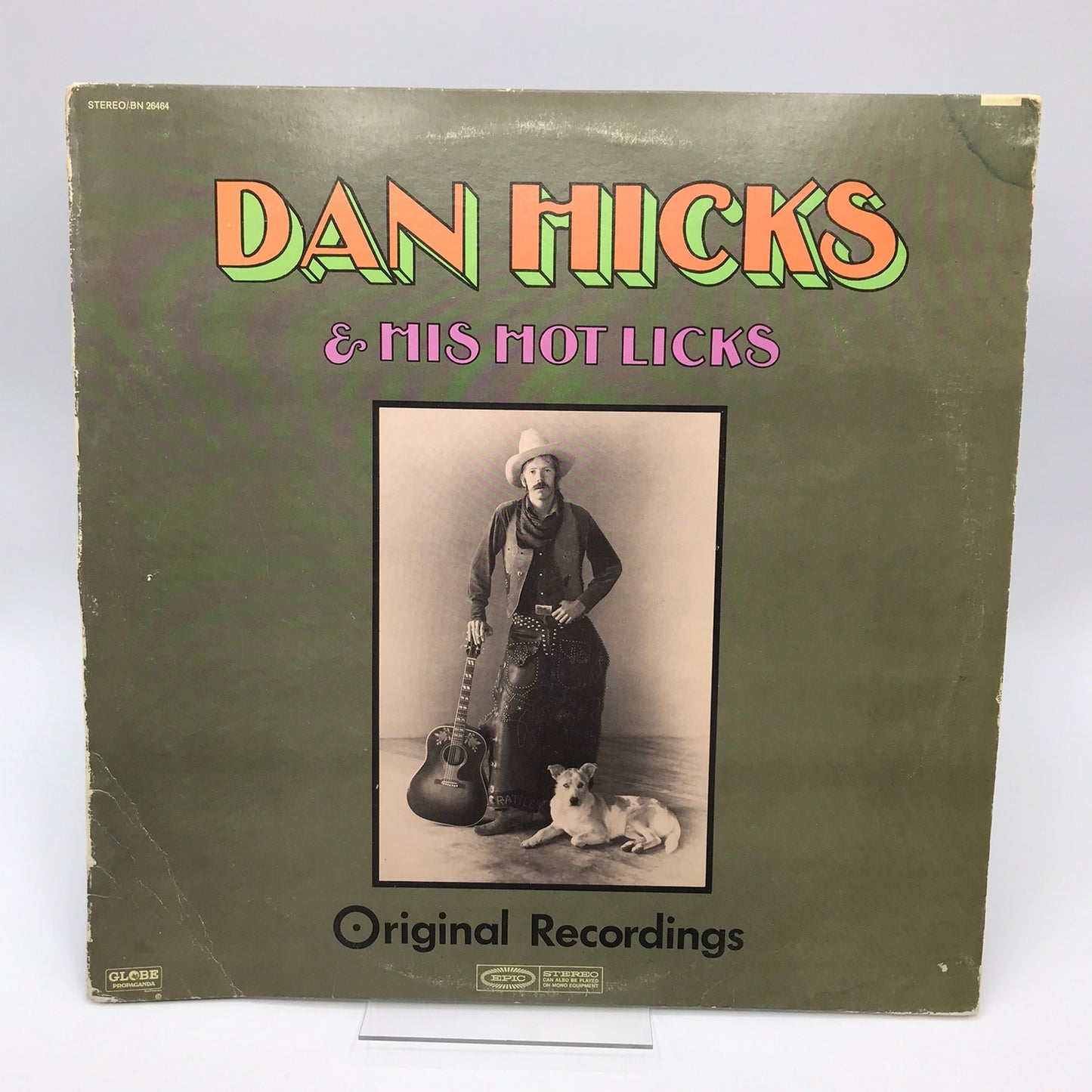 Dan Hicks and His Hot Licks Original Recordings Folk Country Rock LP Vinyl
