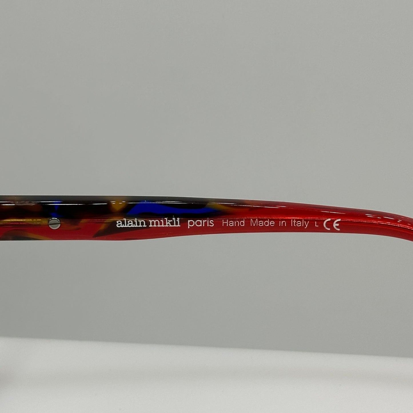 Alain Mikli Coralli A03142 002 Havana Blue Red Tortoise Womens Eyewear 52-15-145