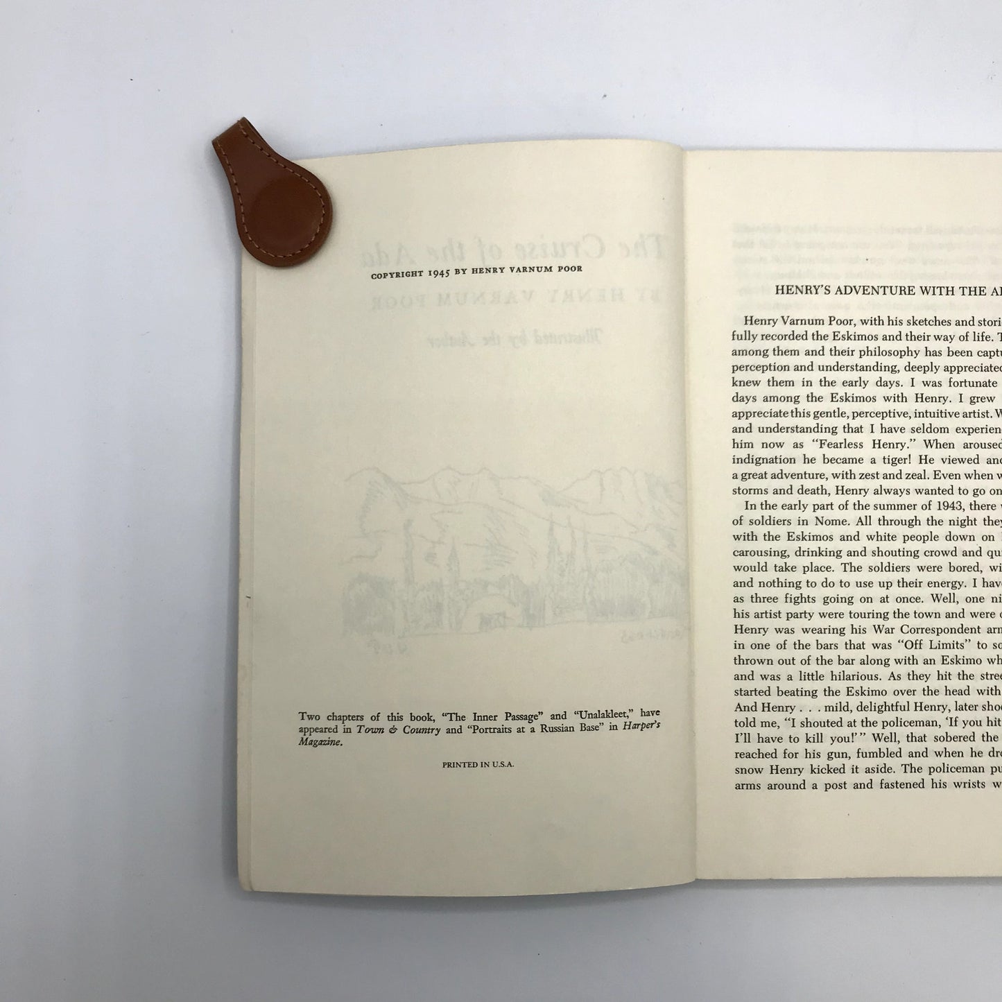 Cruise of the Ada Illustrated Paperback English Book by Henry Varnum Poor 1945