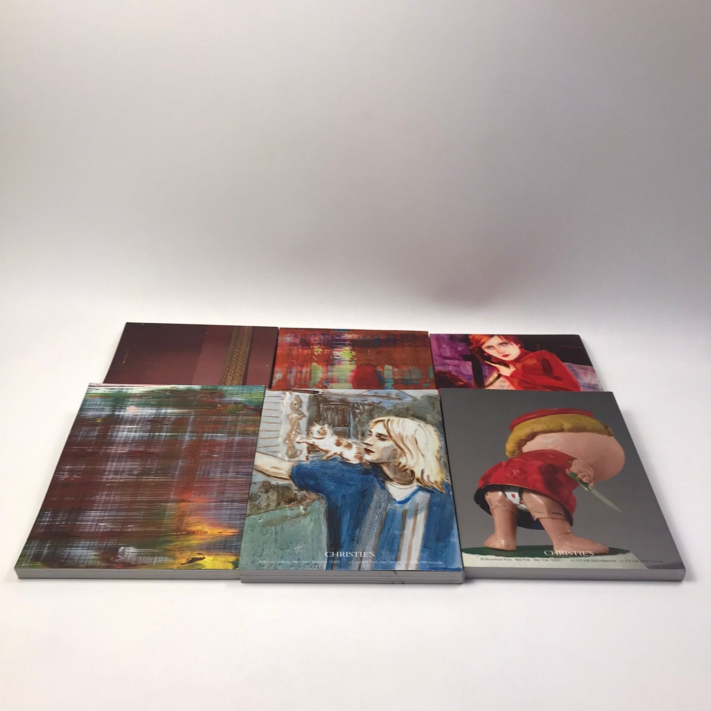 Christies Art Auction Catalogs Lot of 9 Murakami Lichtenstein Contemporary 2011