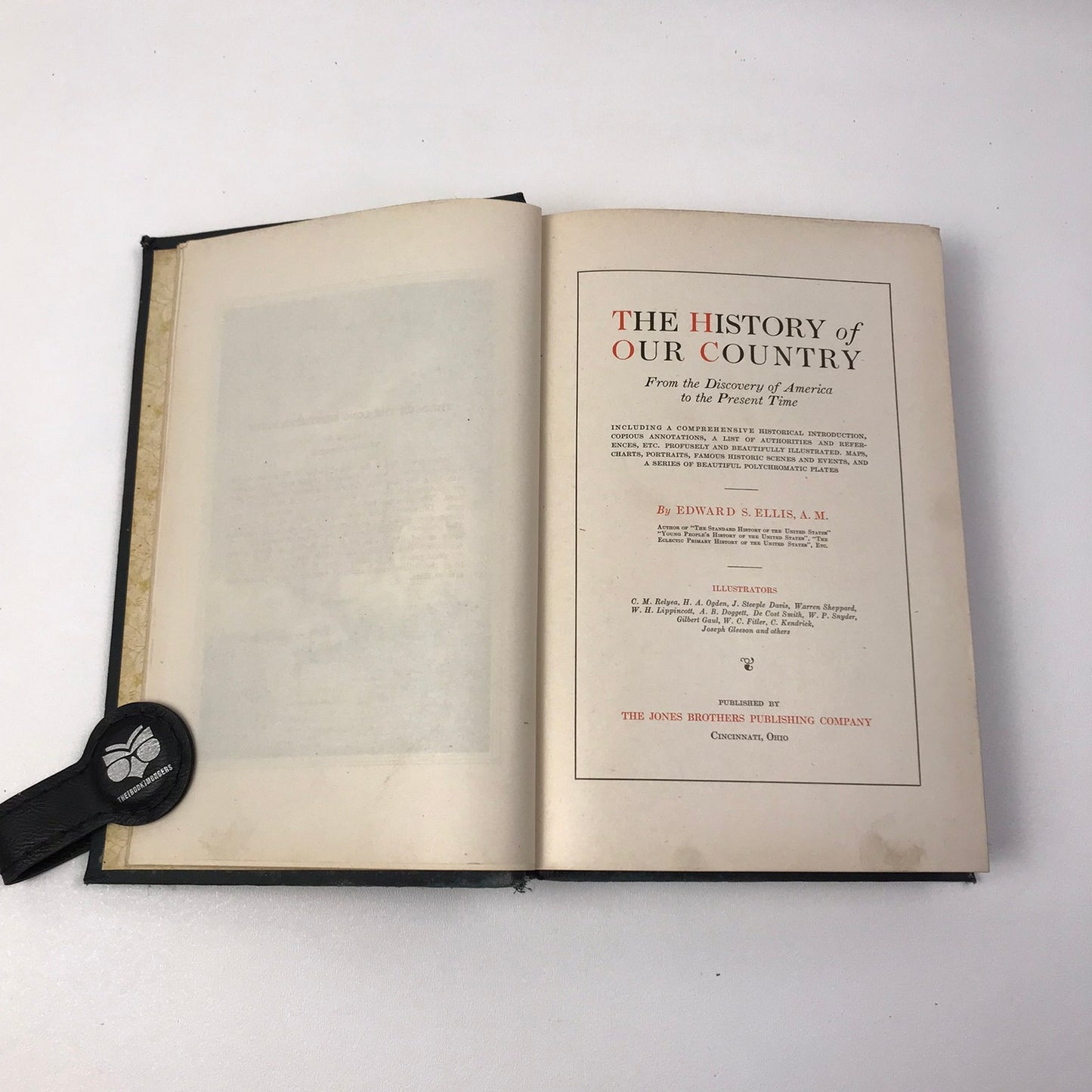 History of Our Country Edward S Ellis Lot of 8 Volumes Edition de Luxe America