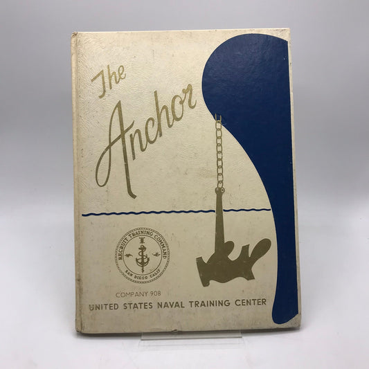 The Anchor 1977 U.S. Naval Training Center Yearbook Company 908 Illustrated HC