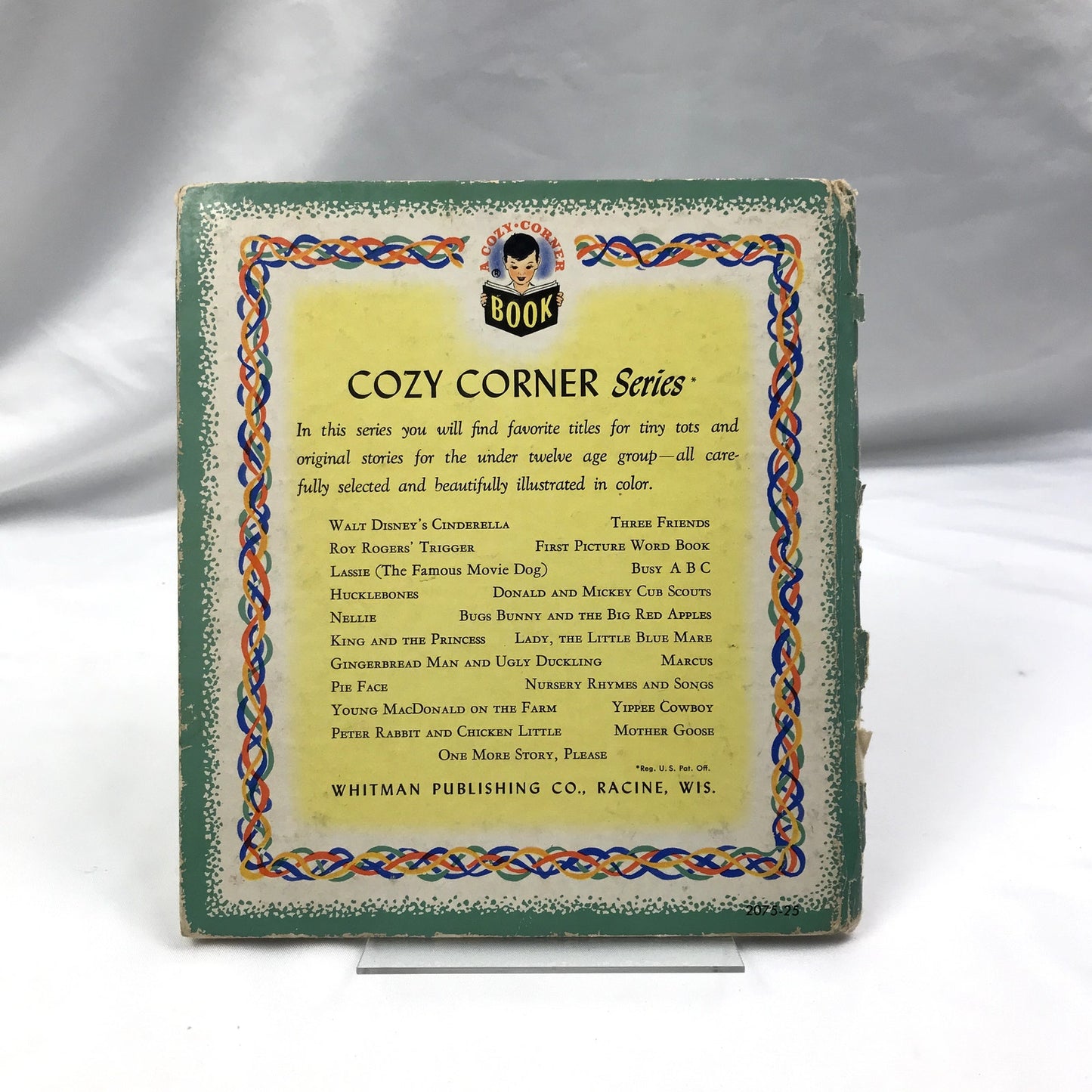 Flowers for Filbert Illustrated Hardcover Whitman Book by Cecile Lamb 1951