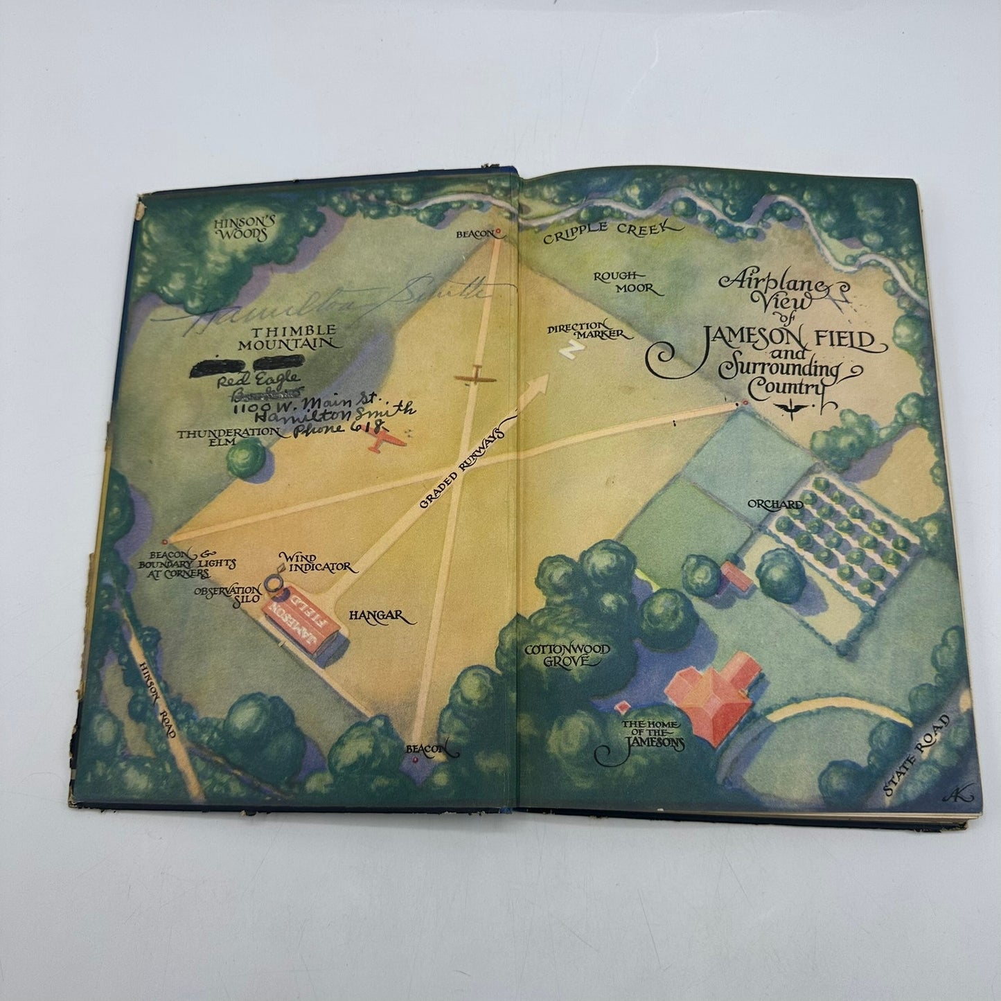 The Red Eagle A Tale For Young Aviators Alexander Key Childrens Adventure 1930
