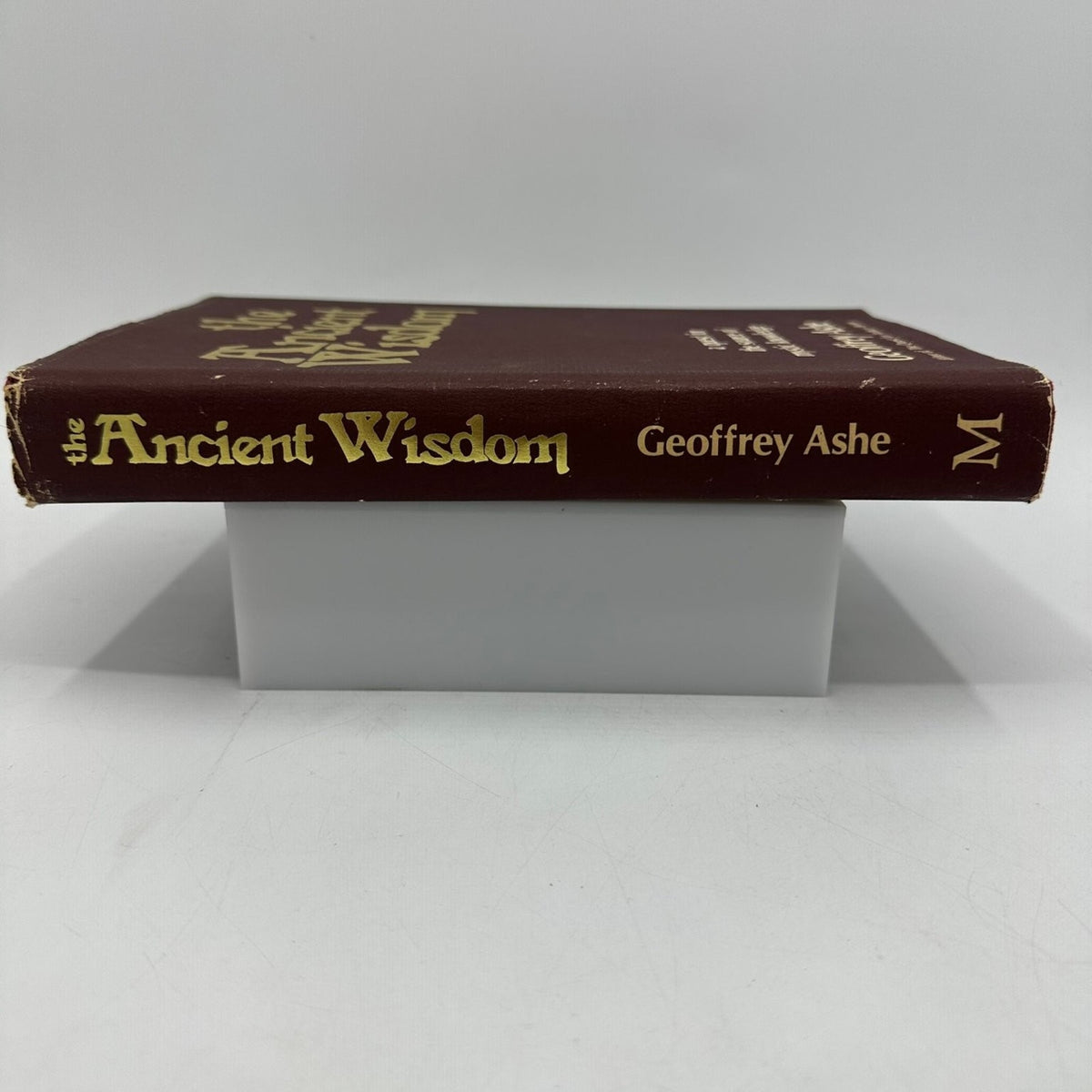 Ancient Wisdom Geoffrey Ashe 1977 First Edition Occult Spirituality Macmillan