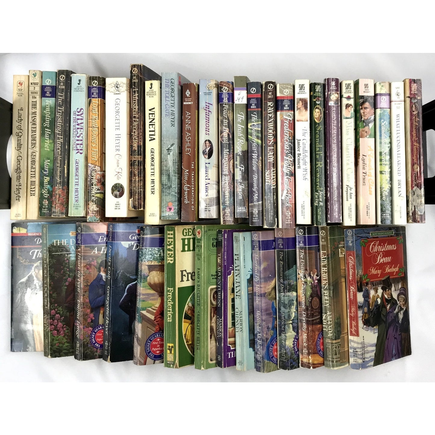 Regency Romance Novels Lot of 39 Historical Fiction 19th Century Aristocracy